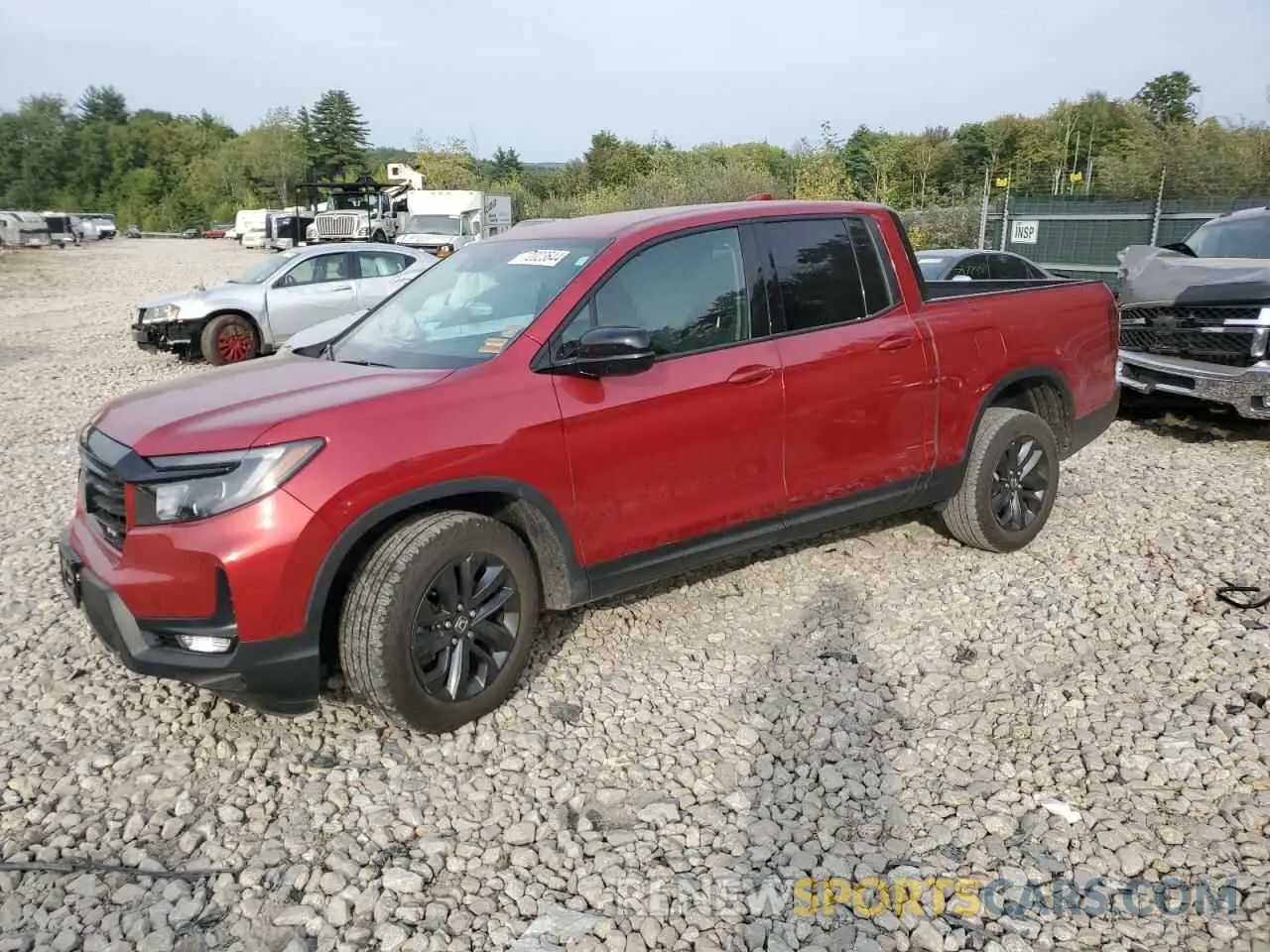 1 fotografías del automóvil dañado 5FPYK3F1XPB050292 HONDA RIDGELINE 2023