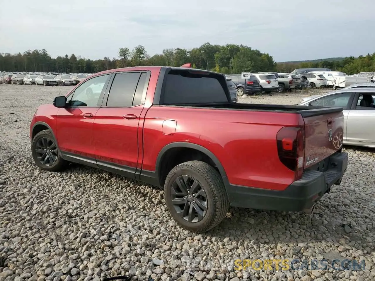 2 fotografías del automóvil dañado 5FPYK3F1XPB050292 HONDA RIDGELINE 2023