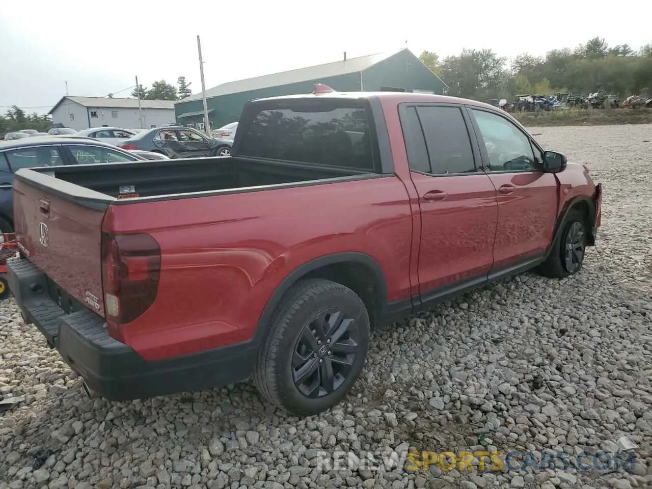 3 fotografías del automóvil dañado 5FPYK3F1XPB050292 HONDA RIDGELINE 2023