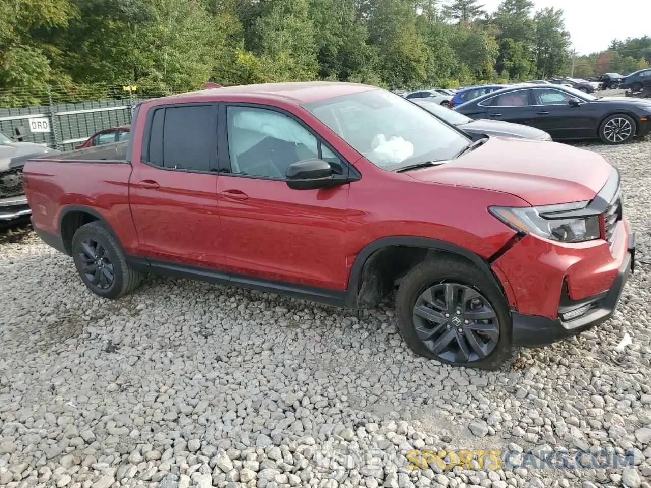 4 fotografías del automóvil dañado 5FPYK3F1XPB050292 HONDA RIDGELINE 2023