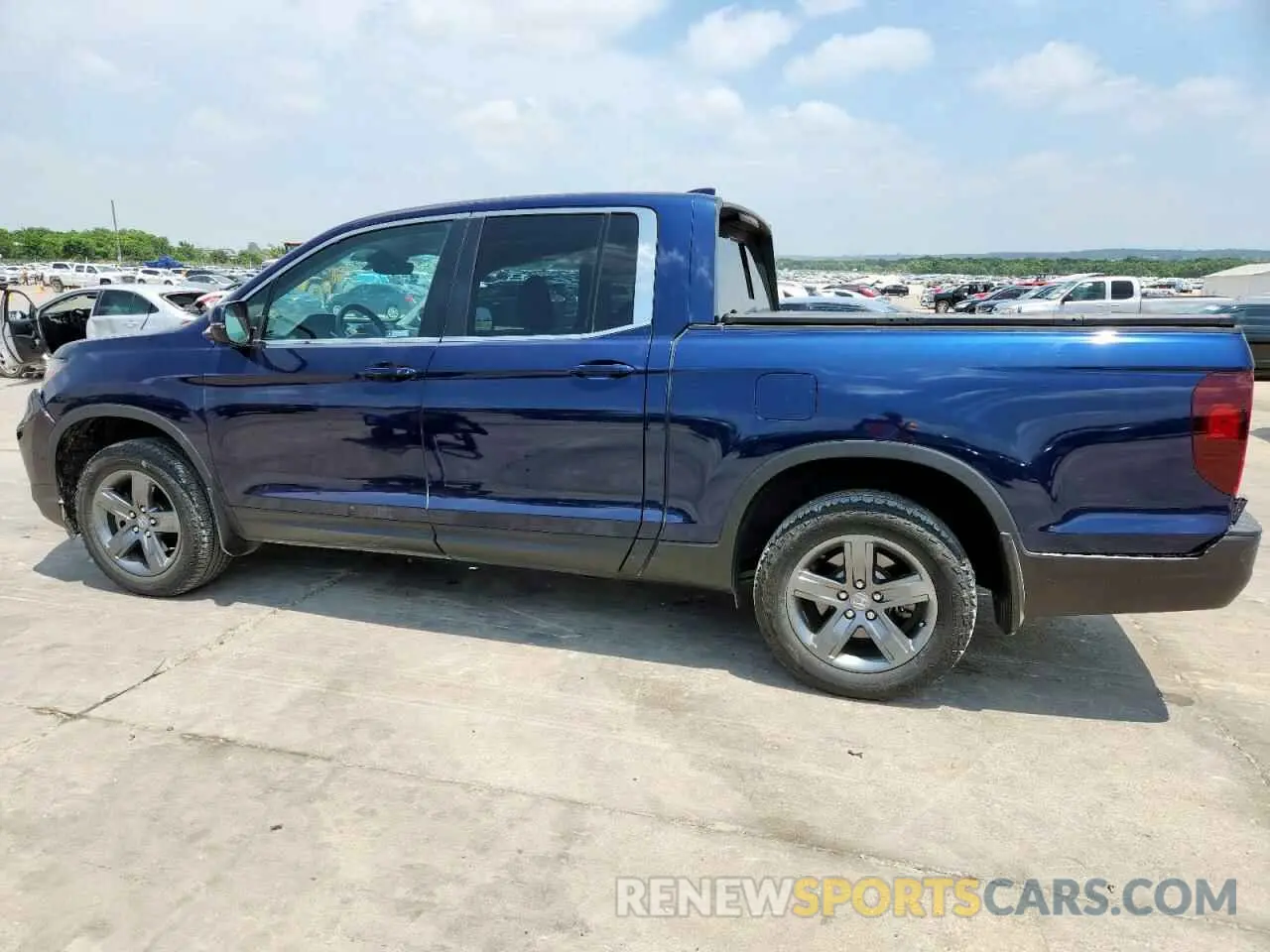 2 fotografías del automóvil dañado 5FPYK3F50PB011150 HONDA RIDGELINE 2023