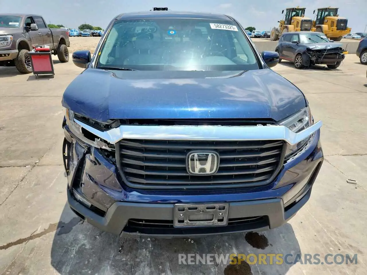 5 fotografías del automóvil dañado 5FPYK3F50PB011150 HONDA RIDGELINE 2023