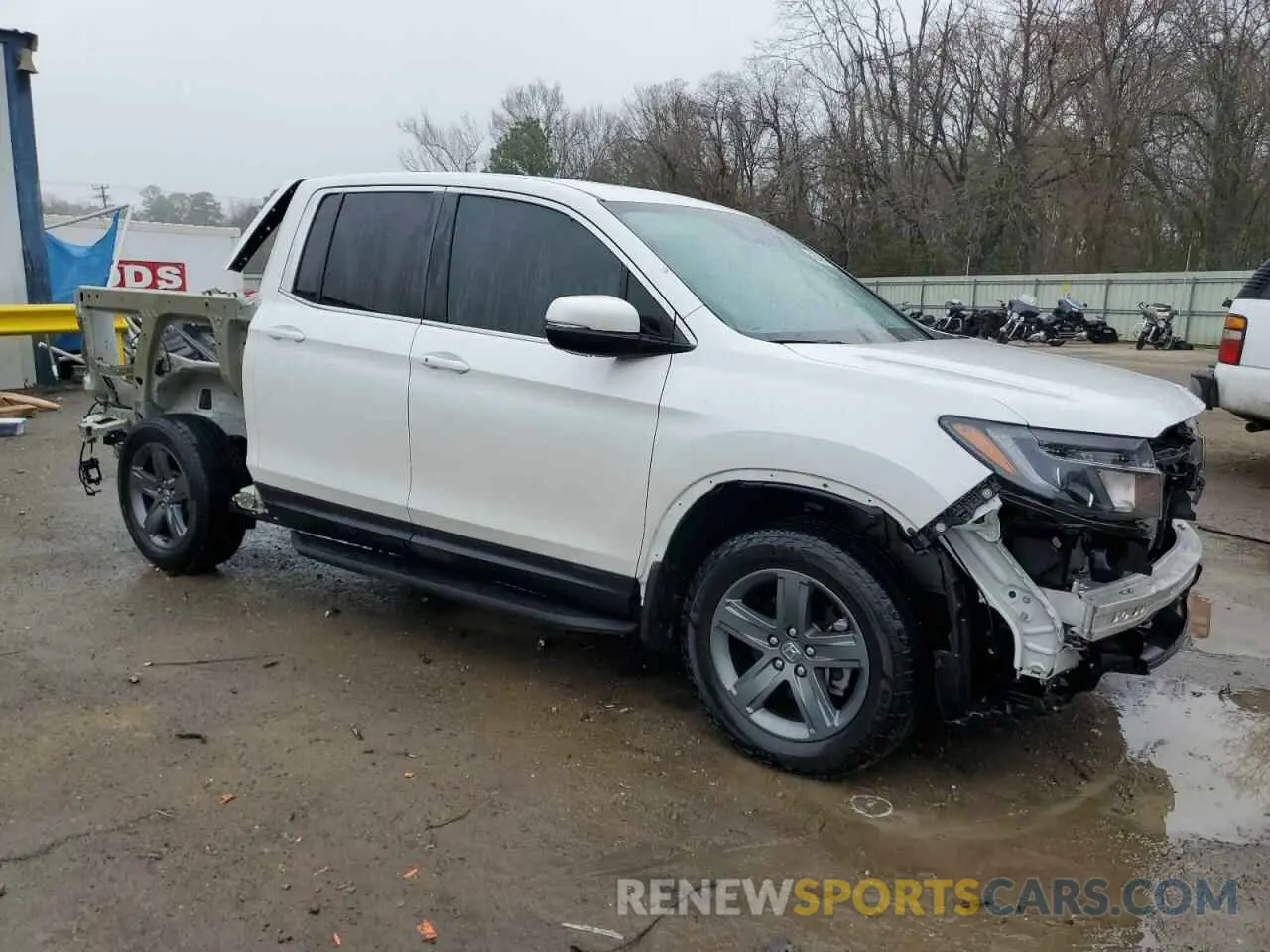 4 fotografías del automóvil dañado 5FPYK3F50PB023072 HONDA RIDGELINE 2023