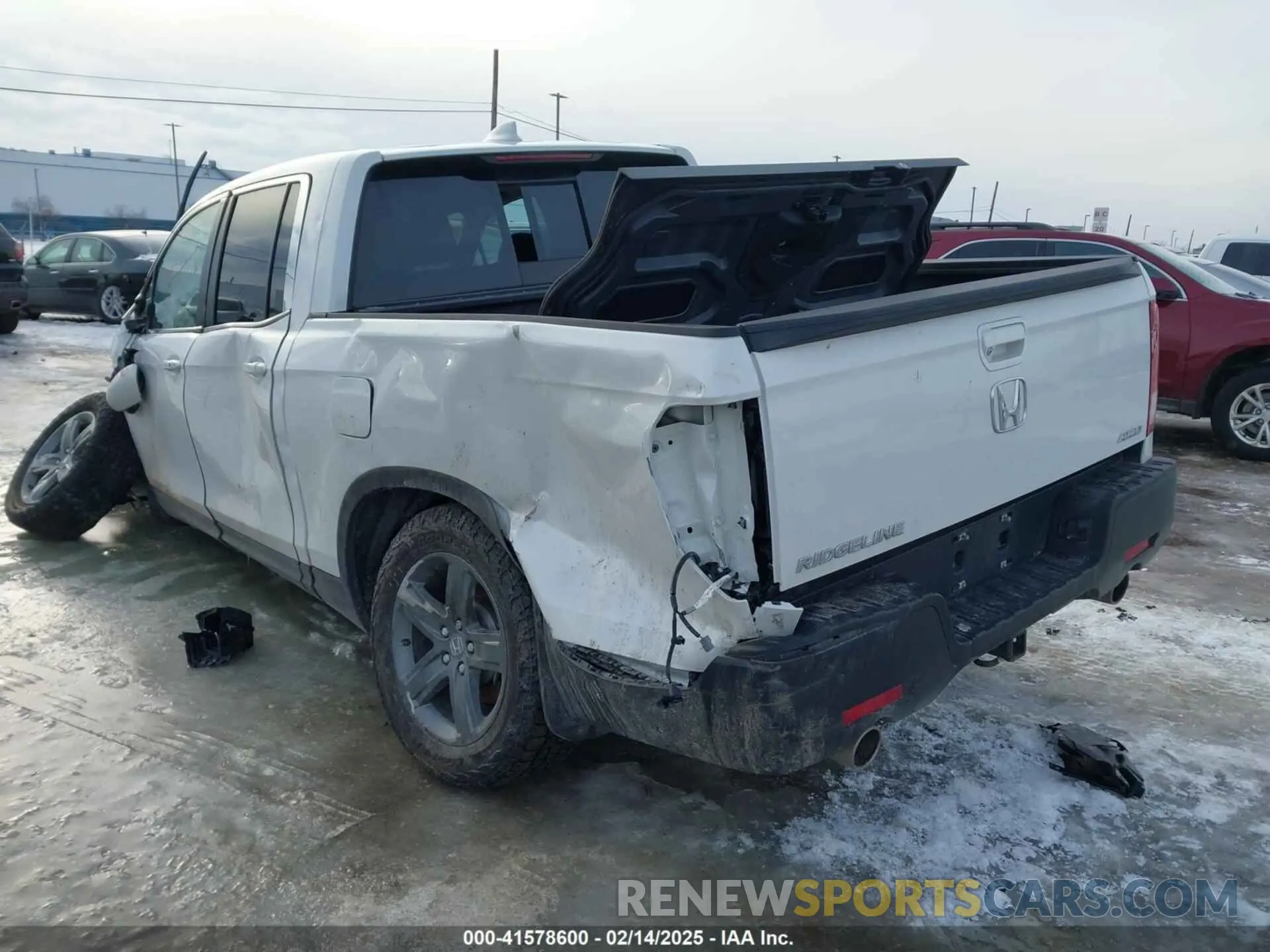 3 fotografías del automóvil dañado 5FPYK3F50PB041149 HONDA RIDGELINE 2023