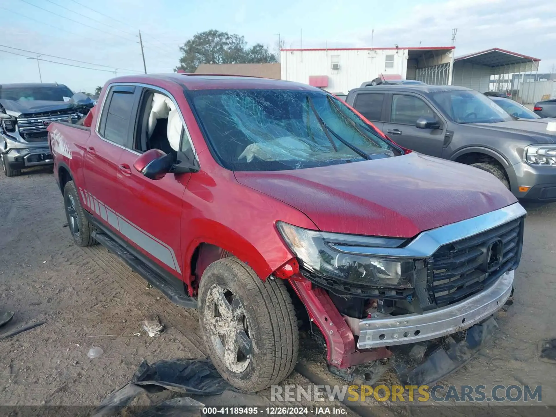 1 fotografías del automóvil dañado 5FPYK3F50PB055360 HONDA RIDGELINE 2023