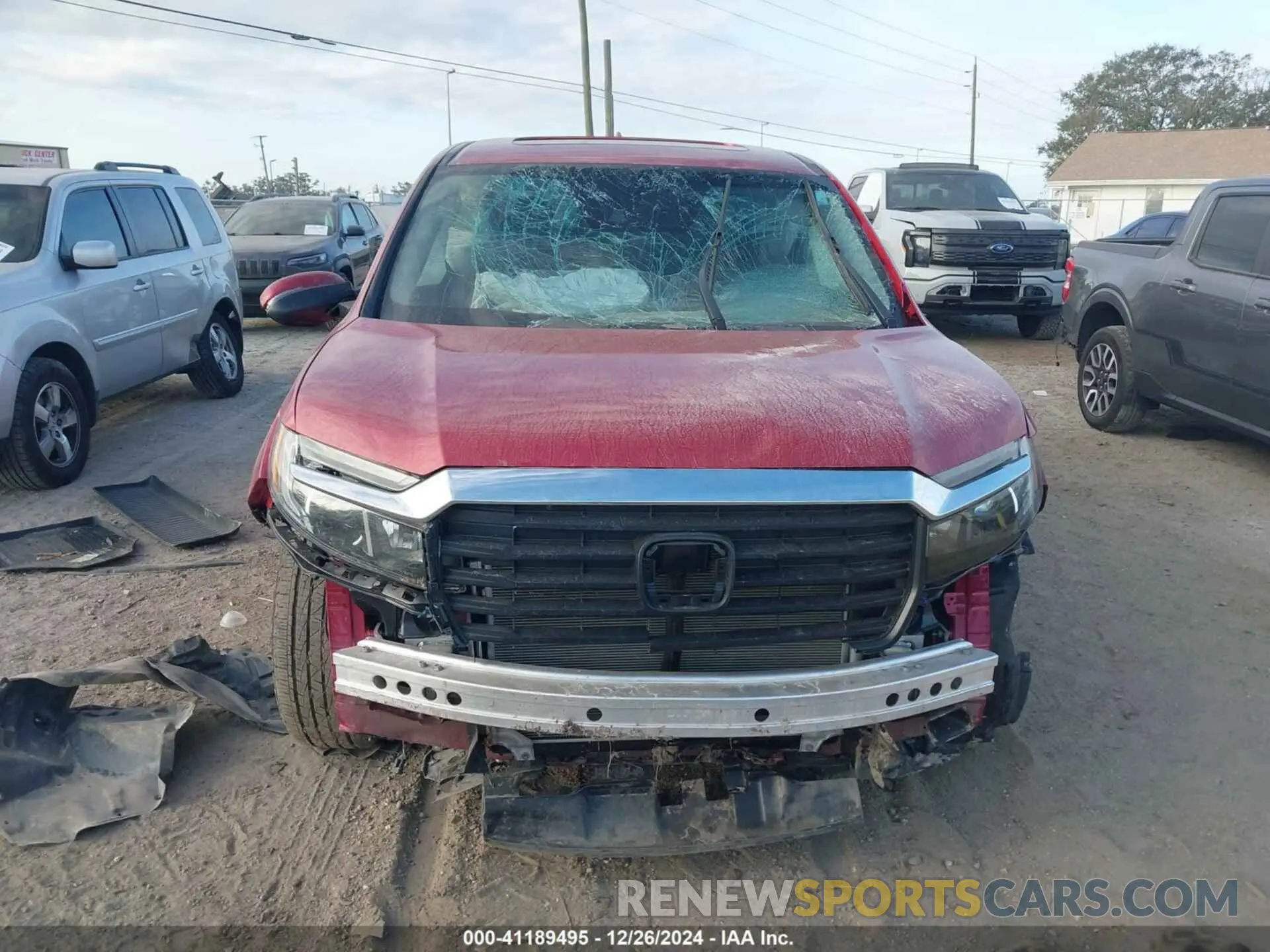 6 fotografías del automóvil dañado 5FPYK3F50PB055360 HONDA RIDGELINE 2023