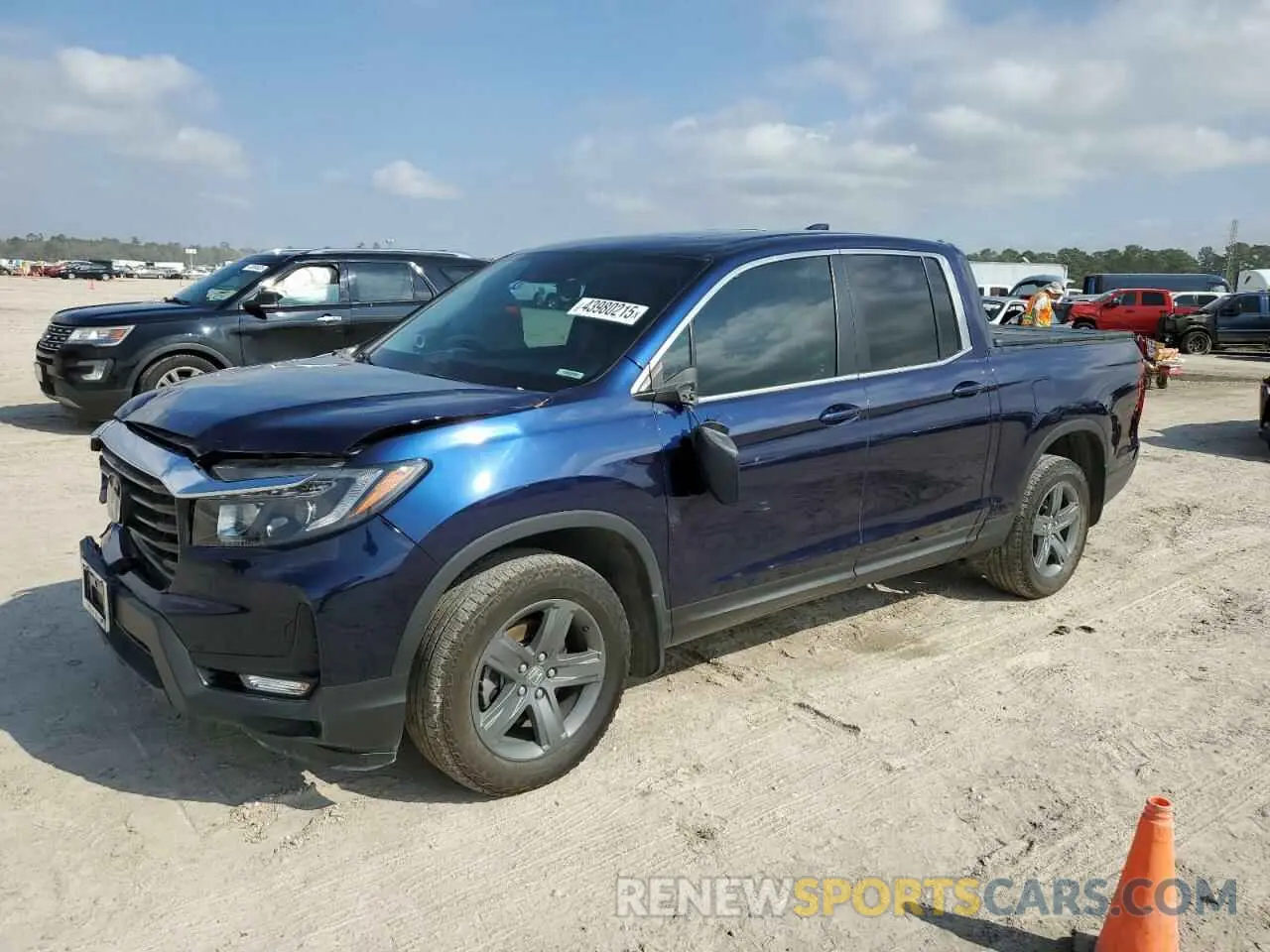 1 fotografías del automóvil dañado 5FPYK3F51PB012274 HONDA RIDGELINE 2023