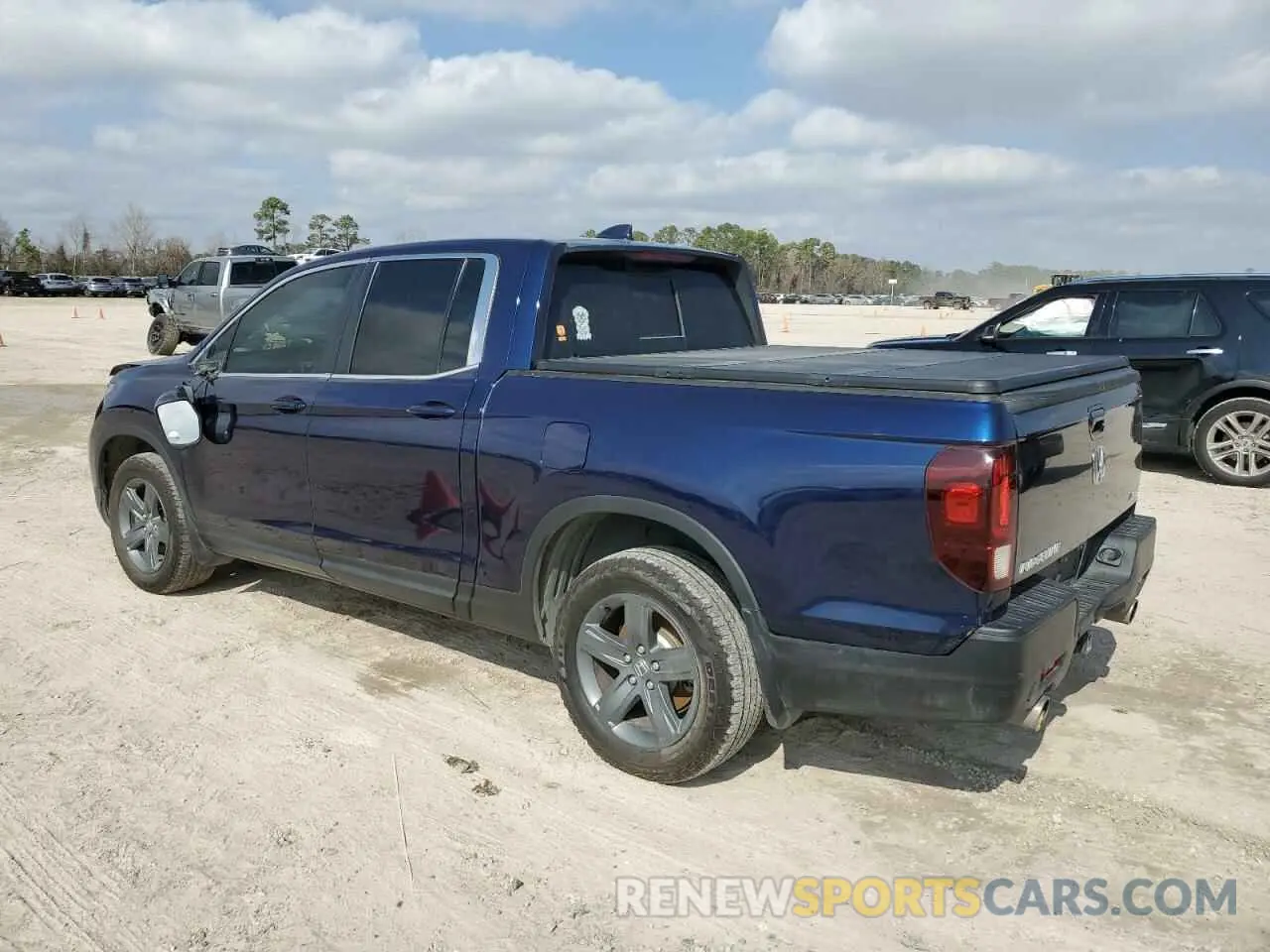 2 fotografías del automóvil dañado 5FPYK3F51PB012274 HONDA RIDGELINE 2023