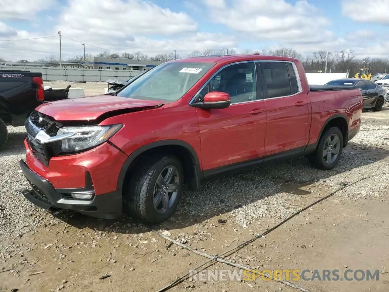 1 fotografías del automóvil dañado 5FPYK3F51PB019841 HONDA RIDGELINE 2023