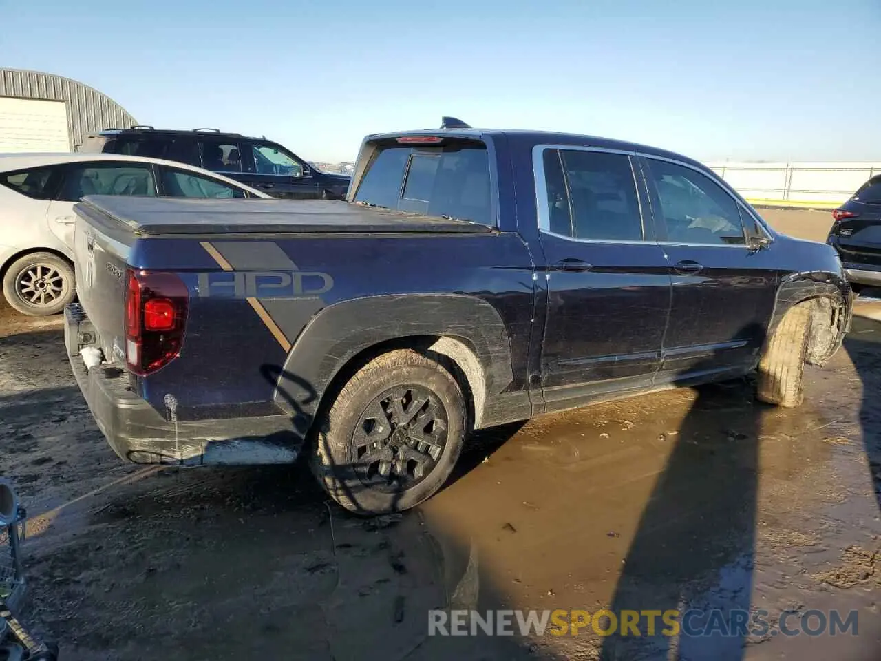 3 fotografías del automóvil dañado 5FPYK3F51PB043024 HONDA RIDGELINE 2023