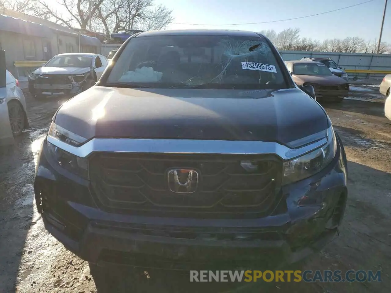 5 fotografías del automóvil dañado 5FPYK3F51PB043024 HONDA RIDGELINE 2023