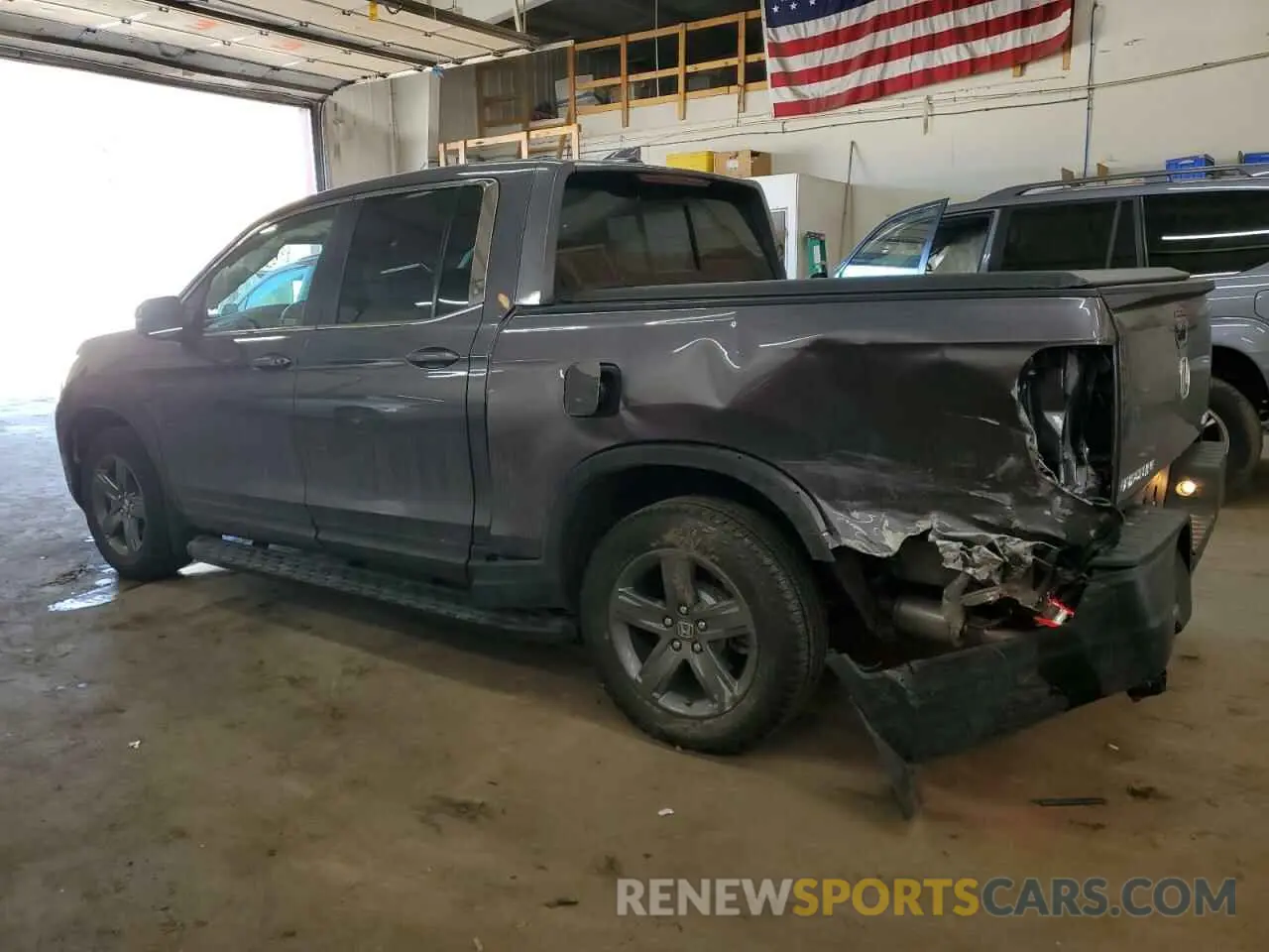 2 fotografías del automóvil dañado 5FPYK3F51PB050152 HONDA RIDGELINE 2023