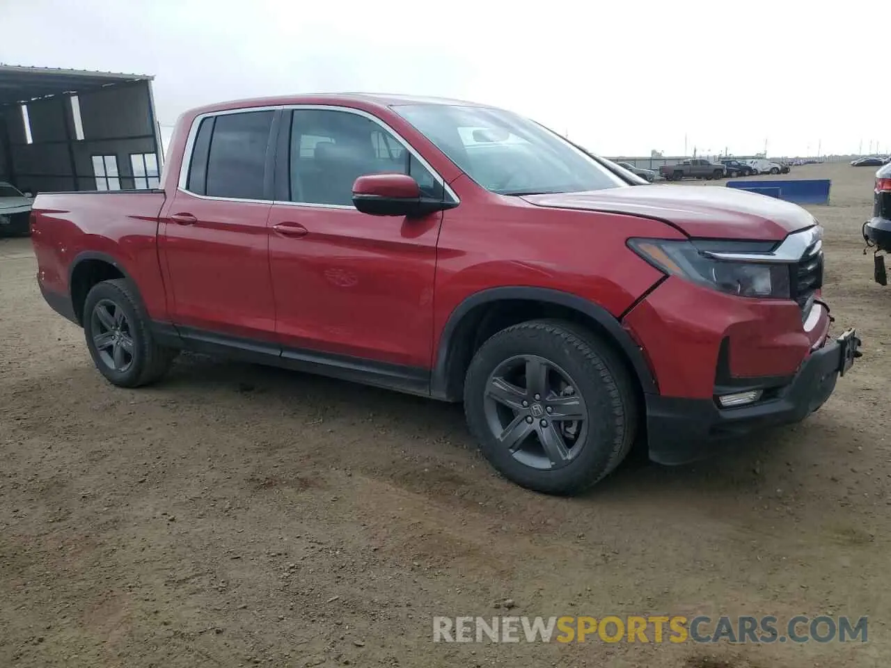 4 fotografías del automóvil dañado 5FPYK3F52PB036809 HONDA RIDGELINE 2023