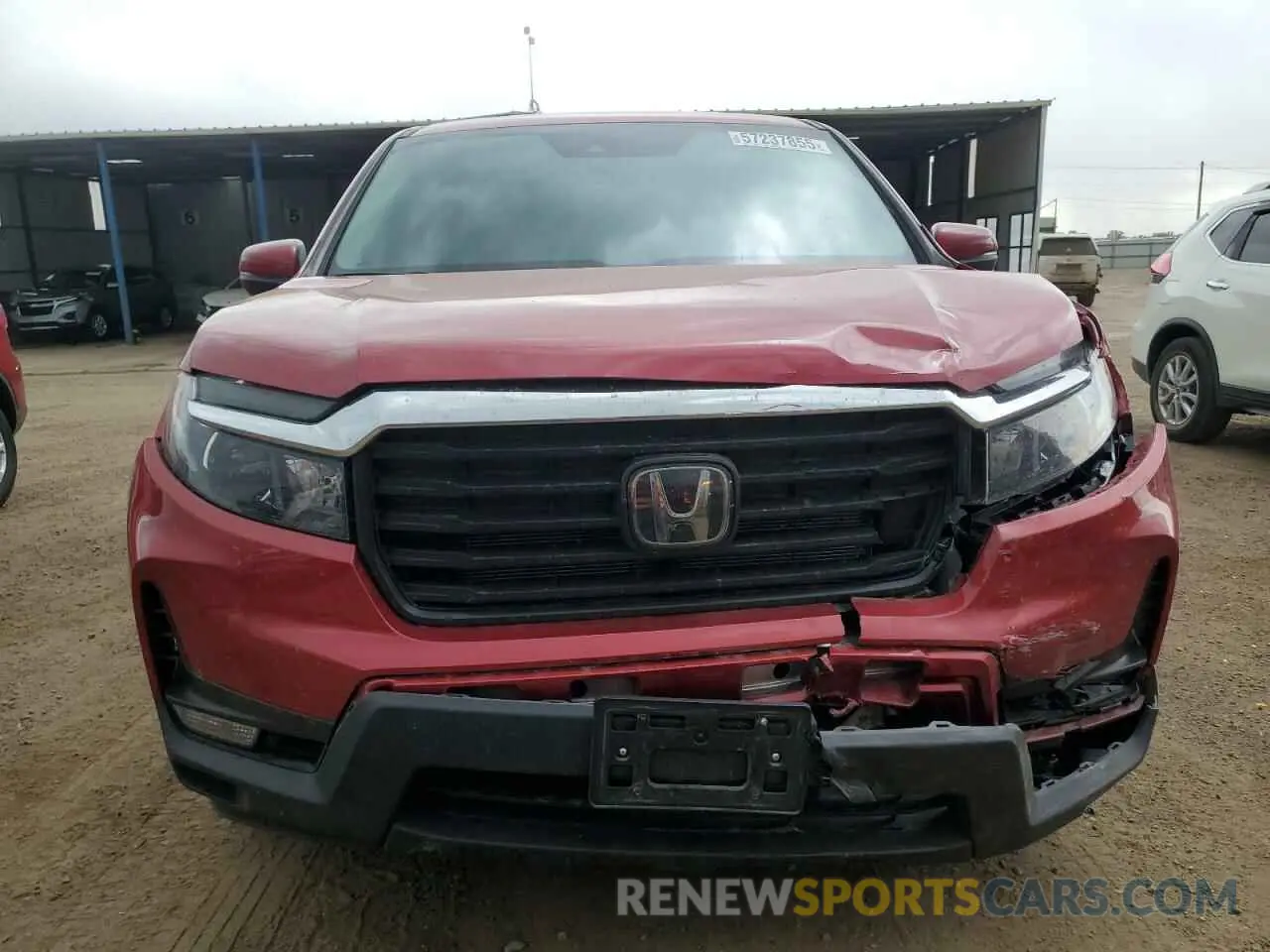 5 fotografías del automóvil dañado 5FPYK3F52PB036809 HONDA RIDGELINE 2023