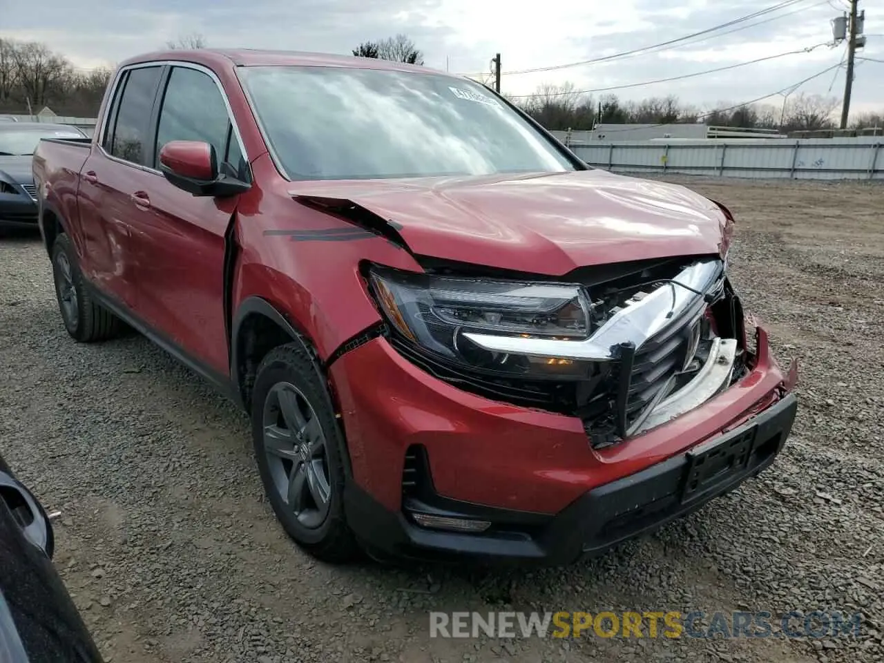 4 fotografías del automóvil dañado 5FPYK3F52PB044960 HONDA RIDGELINE 2023