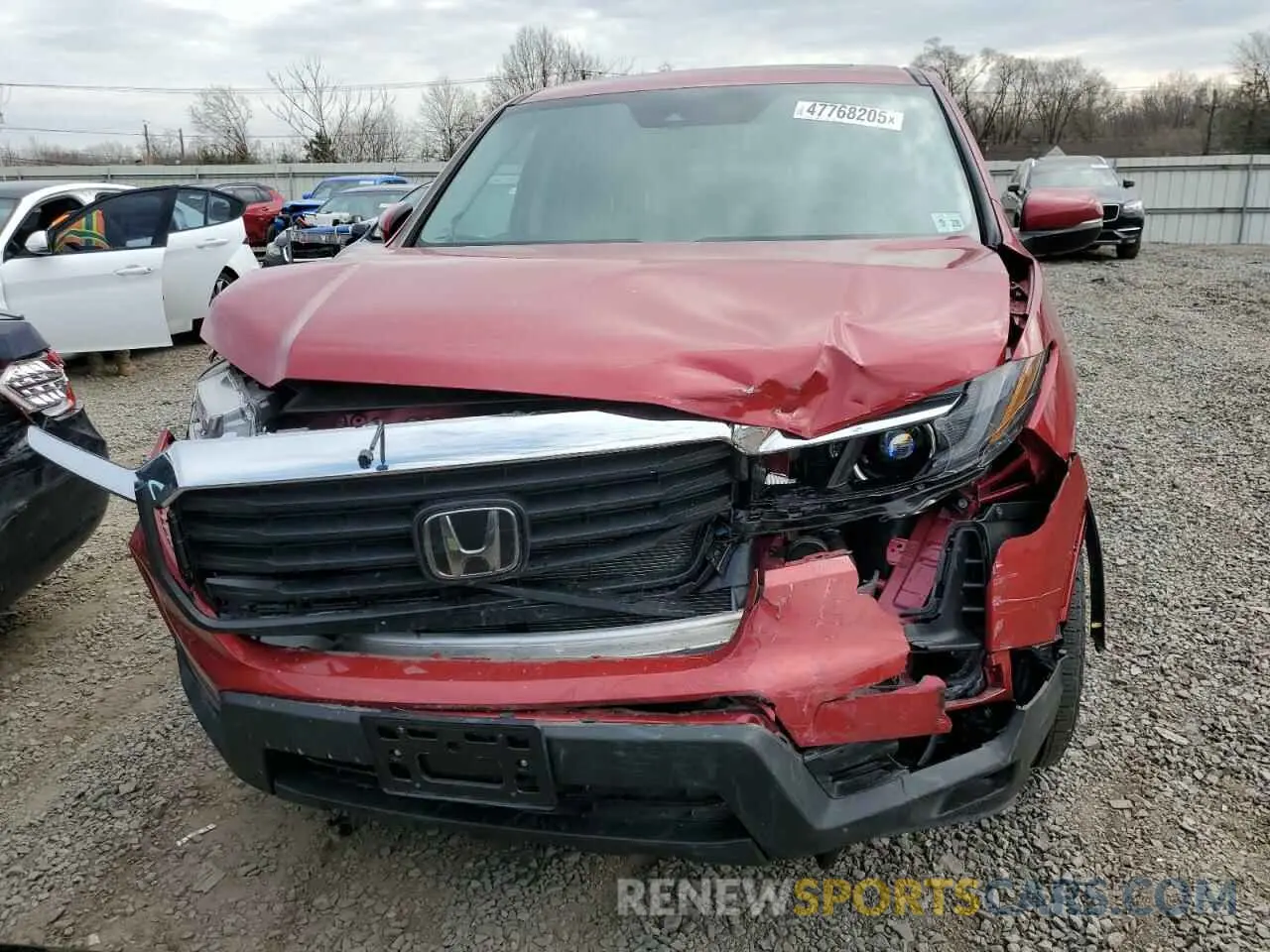 5 fotografías del automóvil dañado 5FPYK3F52PB044960 HONDA RIDGELINE 2023
