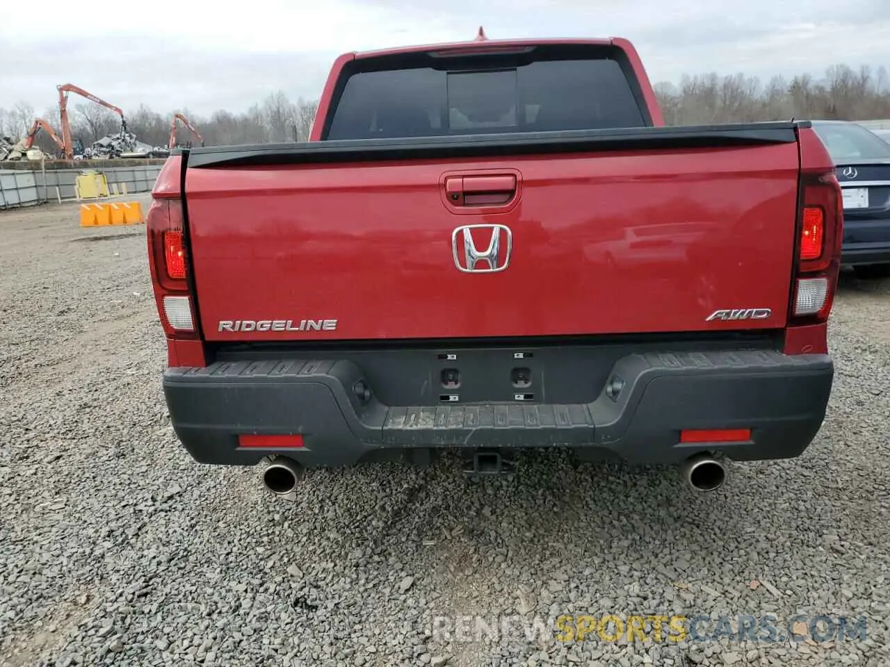 6 fotografías del automóvil dañado 5FPYK3F52PB044960 HONDA RIDGELINE 2023