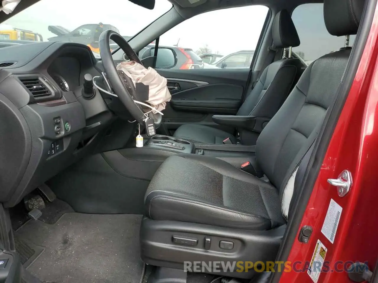 7 fotografías del automóvil dañado 5FPYK3F52PB044960 HONDA RIDGELINE 2023