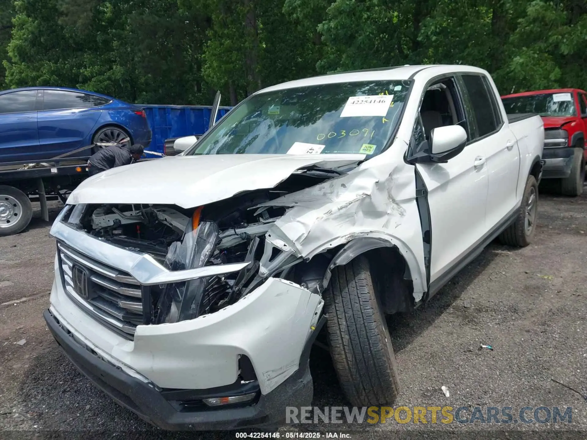 6 fotografías del automóvil dañado 5FPYK3F53PB003091 HONDA RIDGELINE 2023