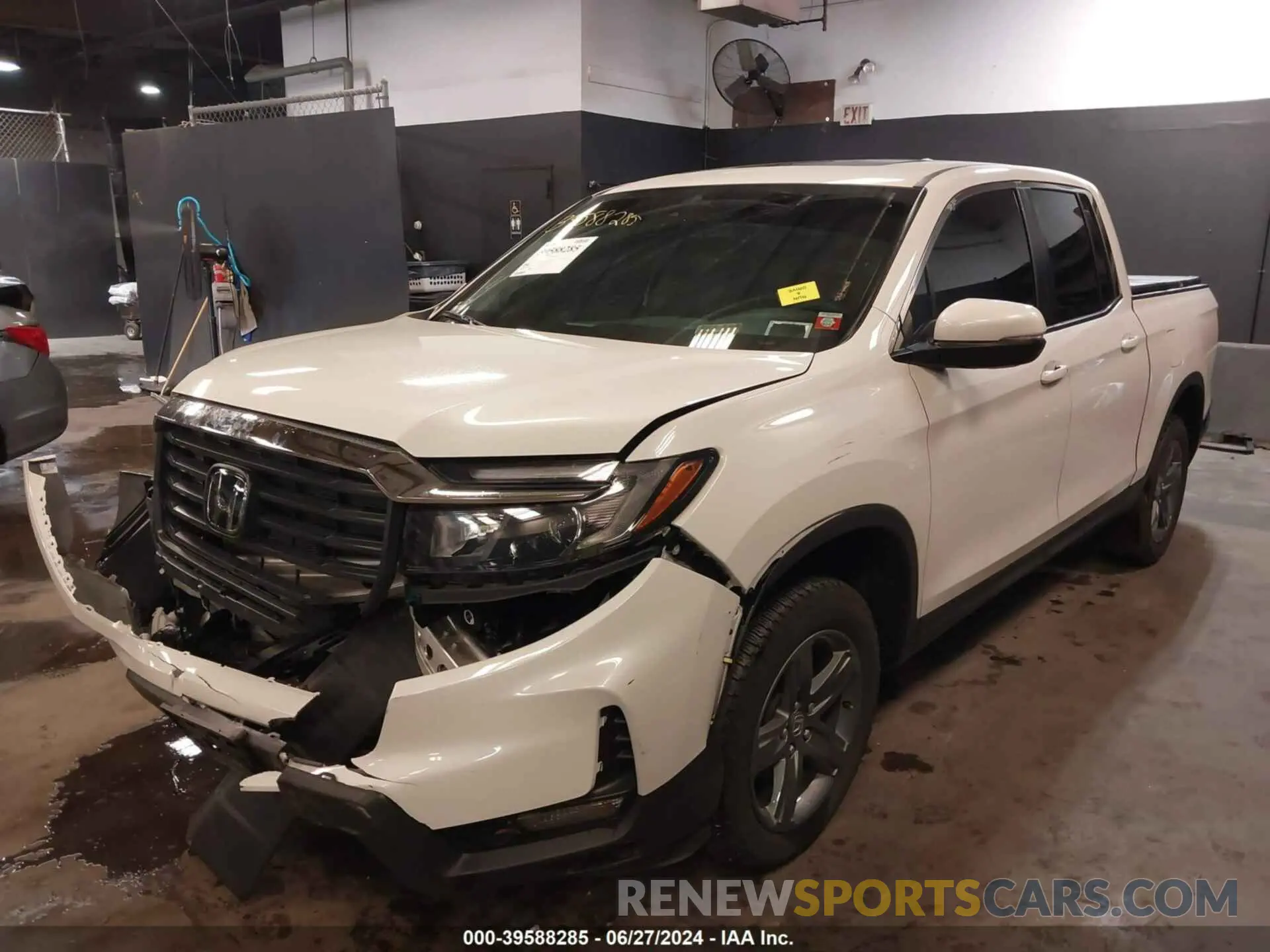 2 fotografías del automóvil dañado 5FPYK3F53PB038293 HONDA RIDGELINE 2023