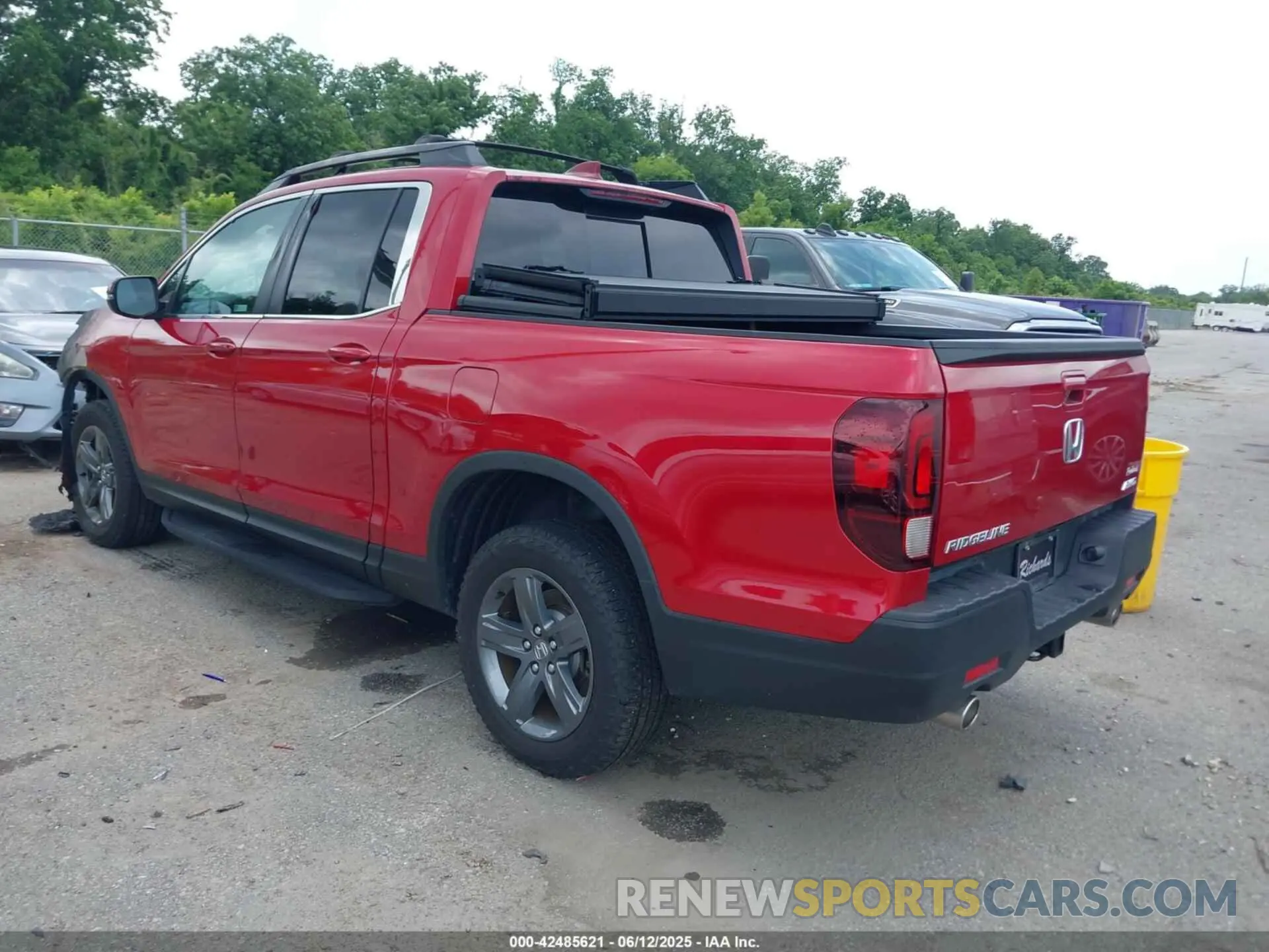 3 fotografías del automóvil dañado 5FPYK3F53PB059323 HONDA RIDGELINE 2023