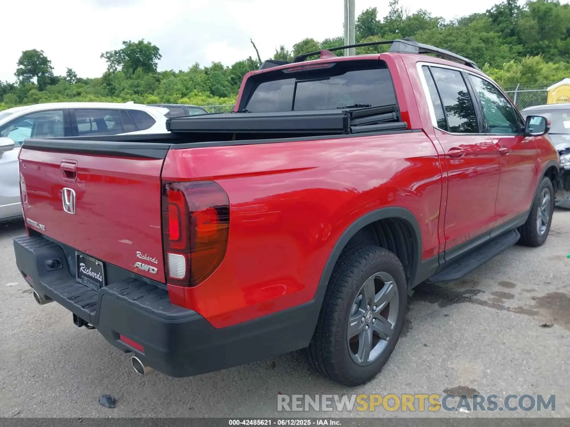 4 fotografías del automóvil dañado 5FPYK3F53PB059323 HONDA RIDGELINE 2023