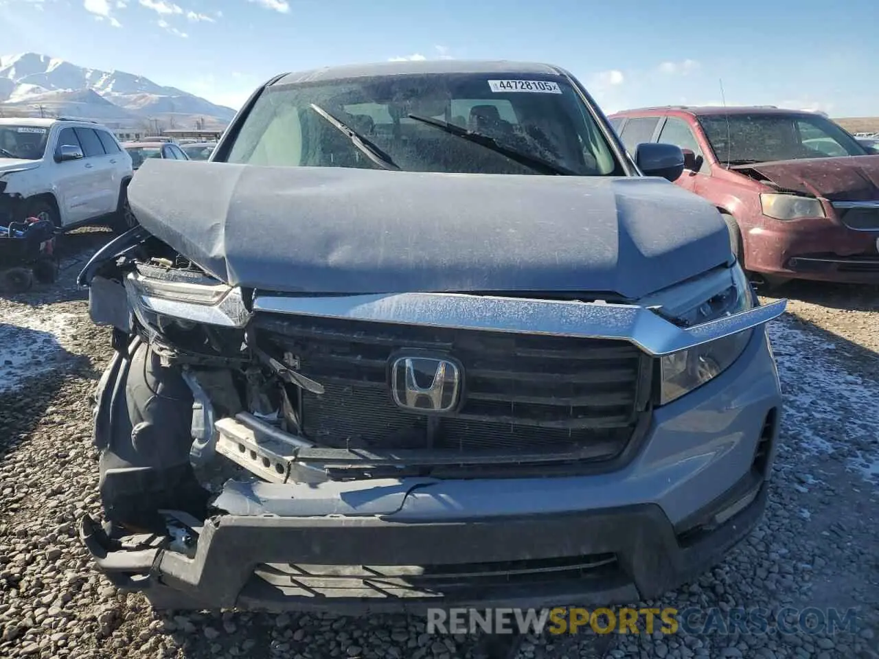 5 fotografías del automóvil dañado 5FPYK3F54PB003438 HONDA RIDGELINE 2023