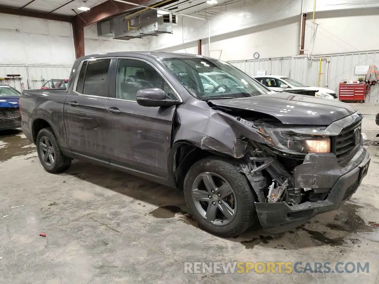 4 fotografías del automóvil dañado 5FPYK3F54PB007988 HONDA RIDGELINE 2023