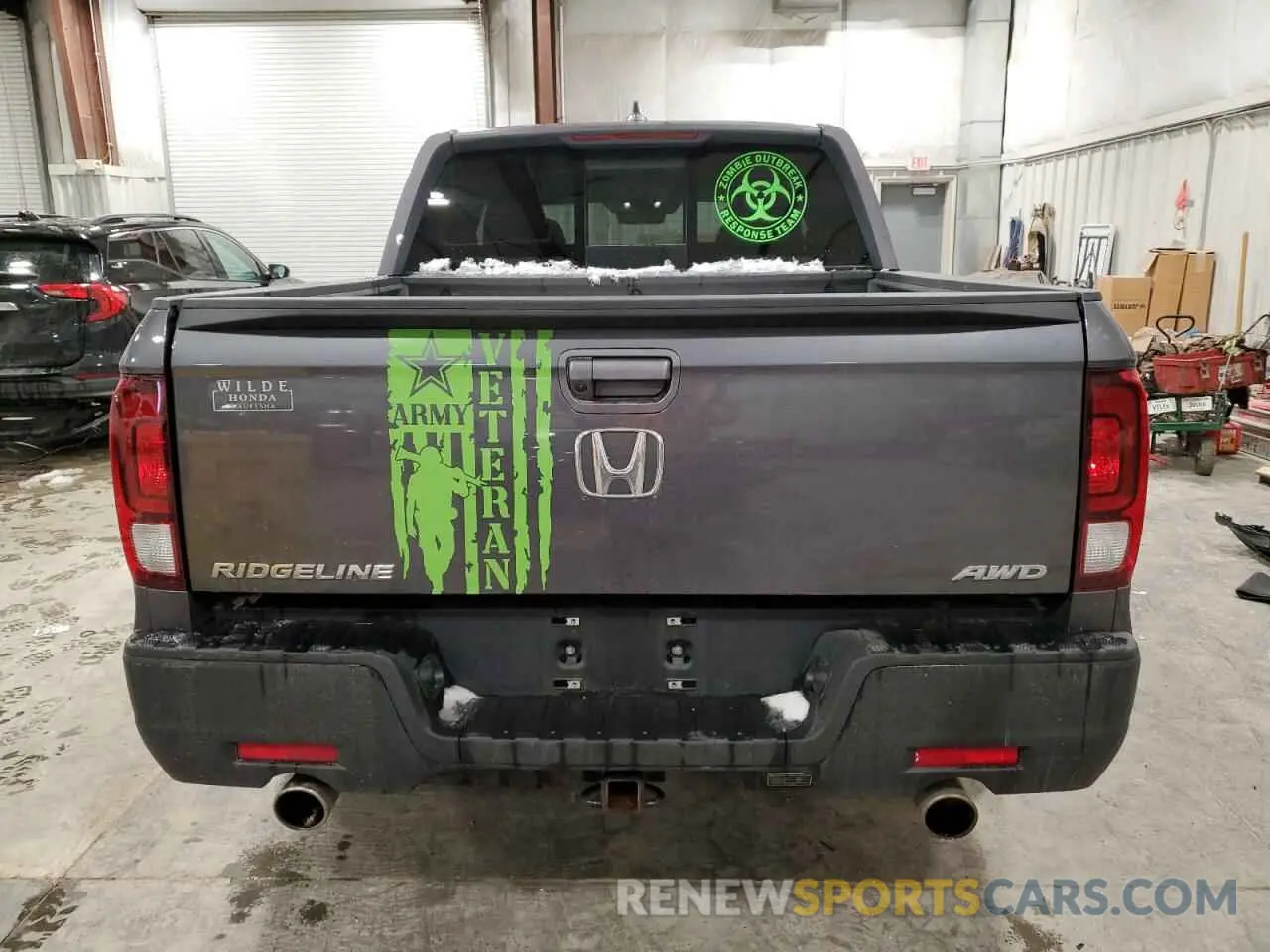 6 fotografías del automóvil dañado 5FPYK3F54PB007988 HONDA RIDGELINE 2023