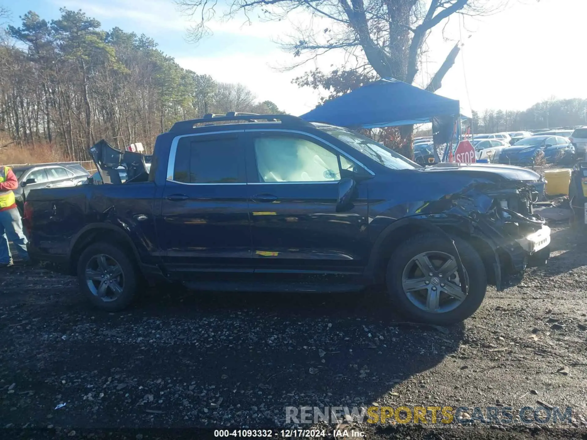 13 fotografías del automóvil dañado 5FPYK3F54PB028484 HONDA RIDGELINE 2023