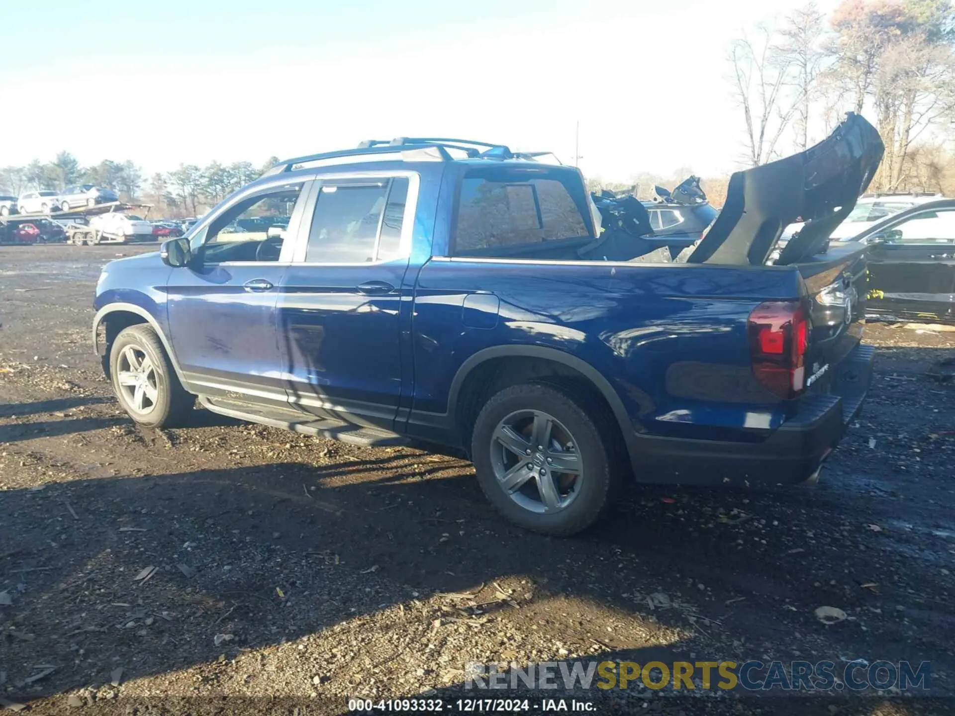 3 fotografías del automóvil dañado 5FPYK3F54PB028484 HONDA RIDGELINE 2023