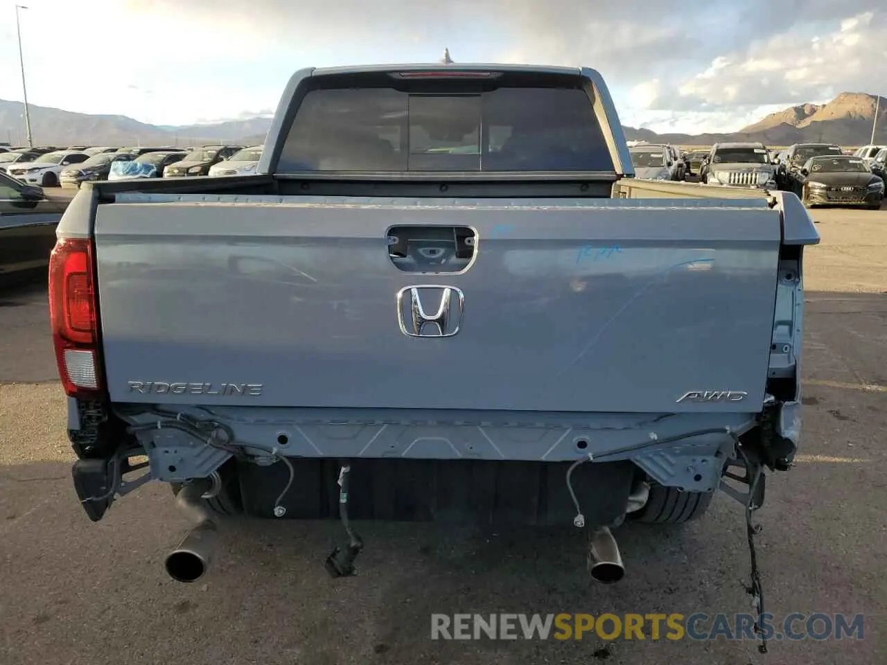 6 fotografías del automóvil dañado 5FPYK3F54PB056592 HONDA RIDGELINE 2023