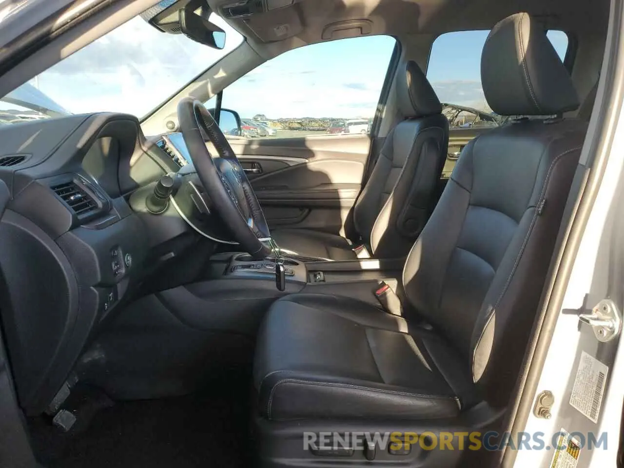 7 fotografías del automóvil dañado 5FPYK3F54PB056592 HONDA RIDGELINE 2023