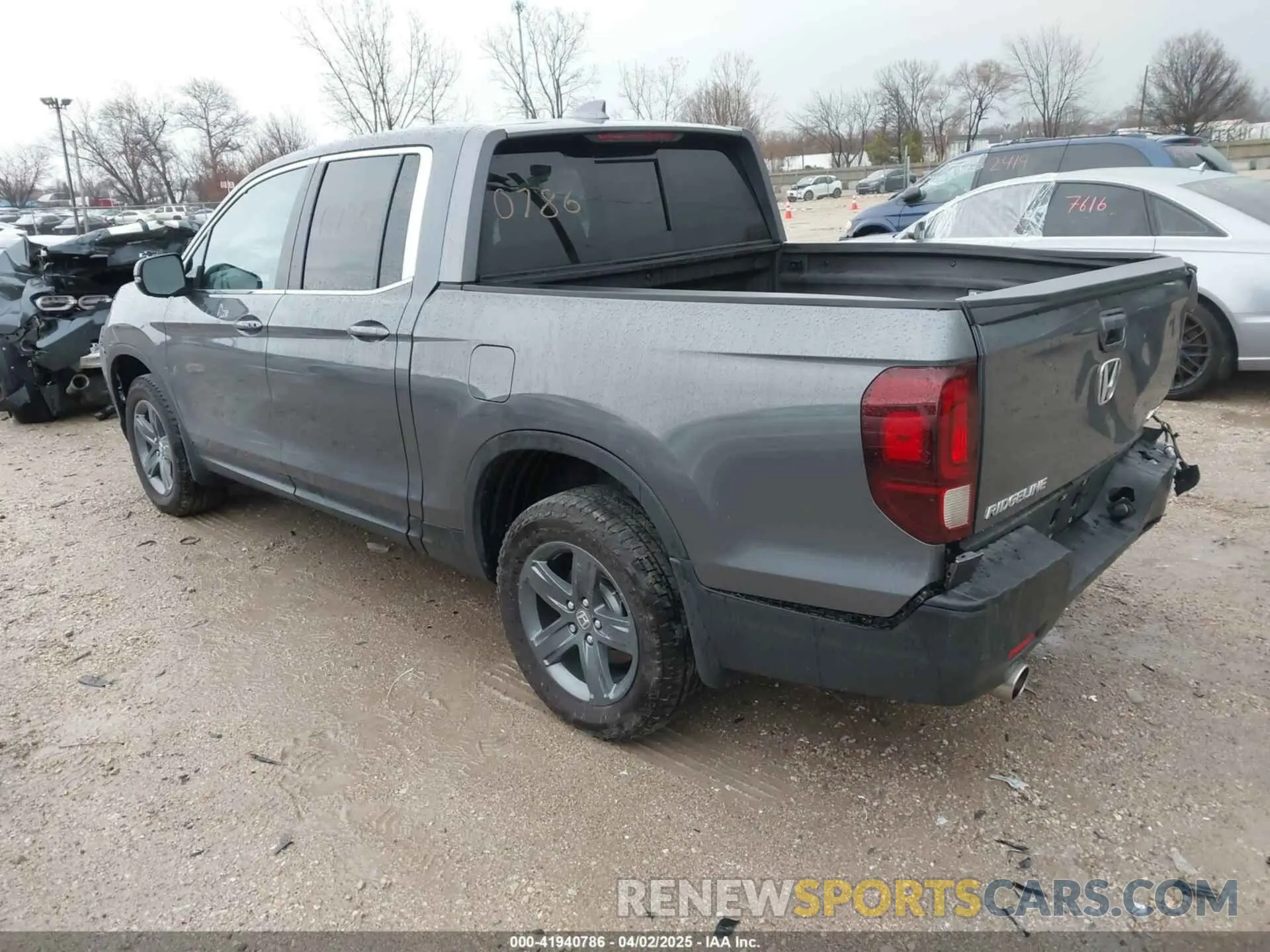 3 fotografías del automóvil dañado 5FPYK3F55PB062403 HONDA RIDGELINE 2023