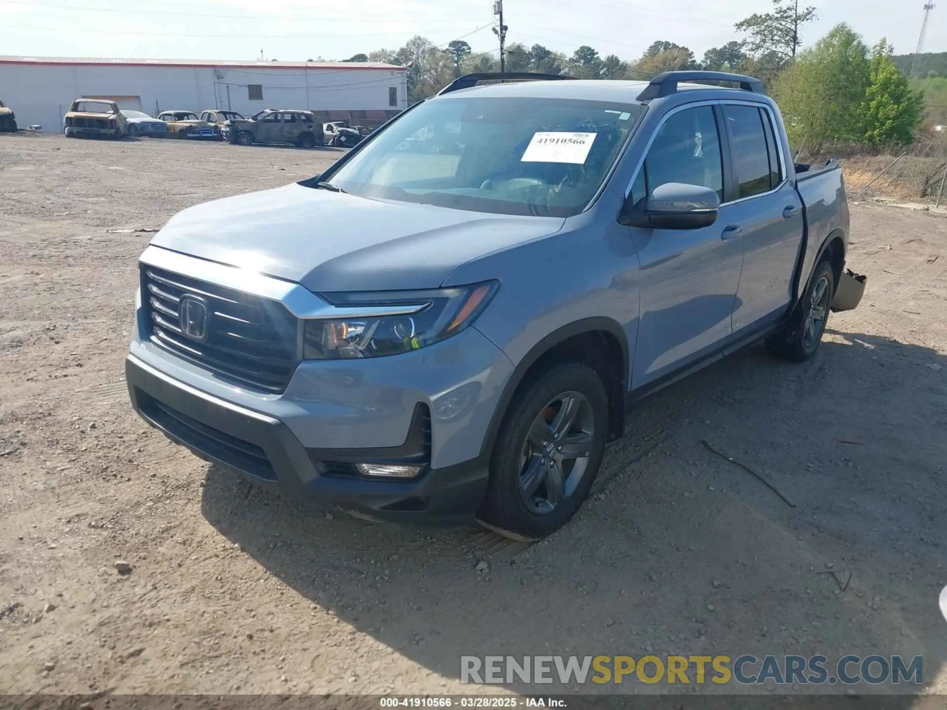 2 fotografías del automóvil dañado 5FPYK3F56PB034786 HONDA RIDGELINE 2023