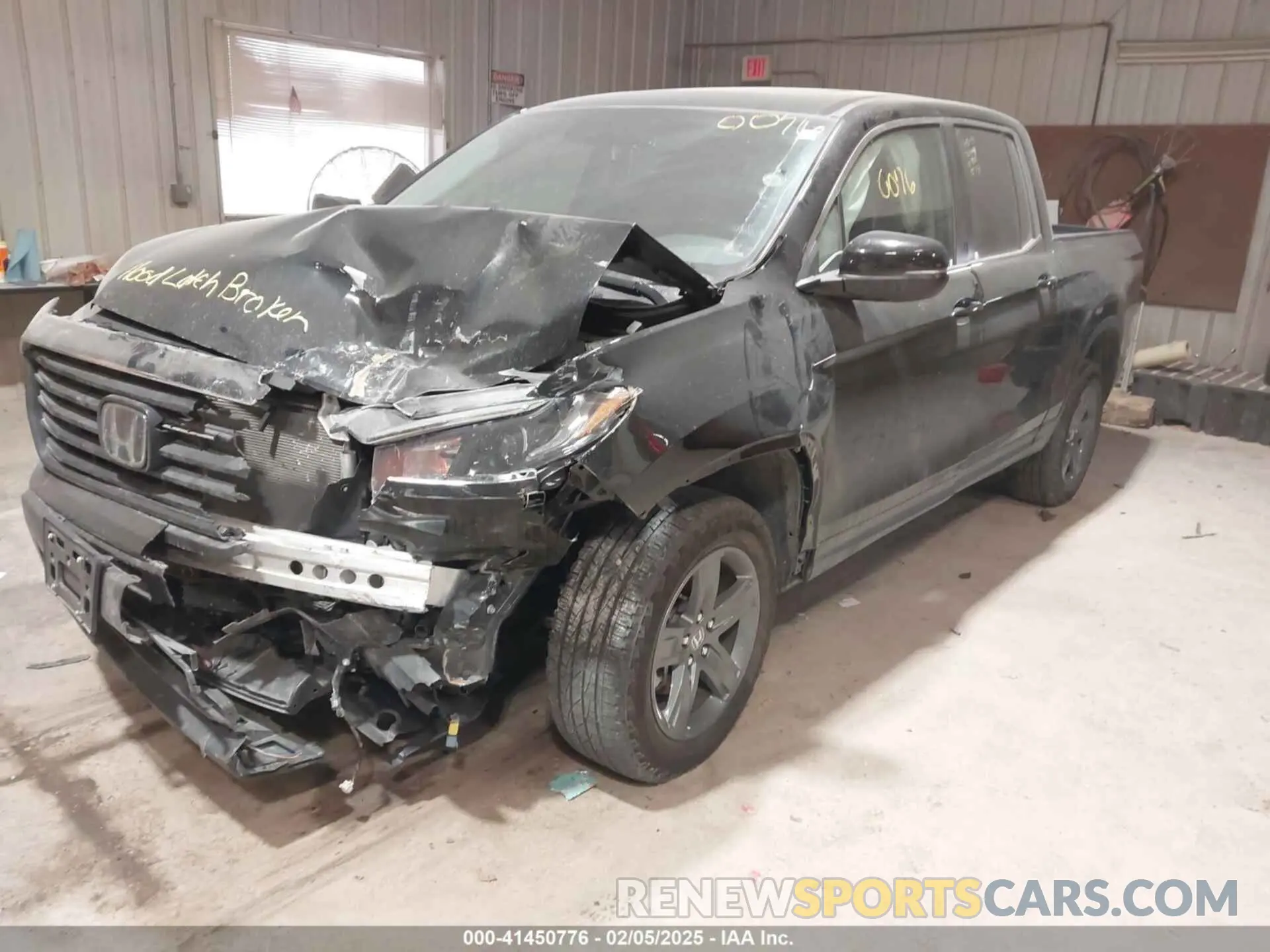 2 fotografías del automóvil dañado 5FPYK3F56PB039132 HONDA RIDGELINE 2023