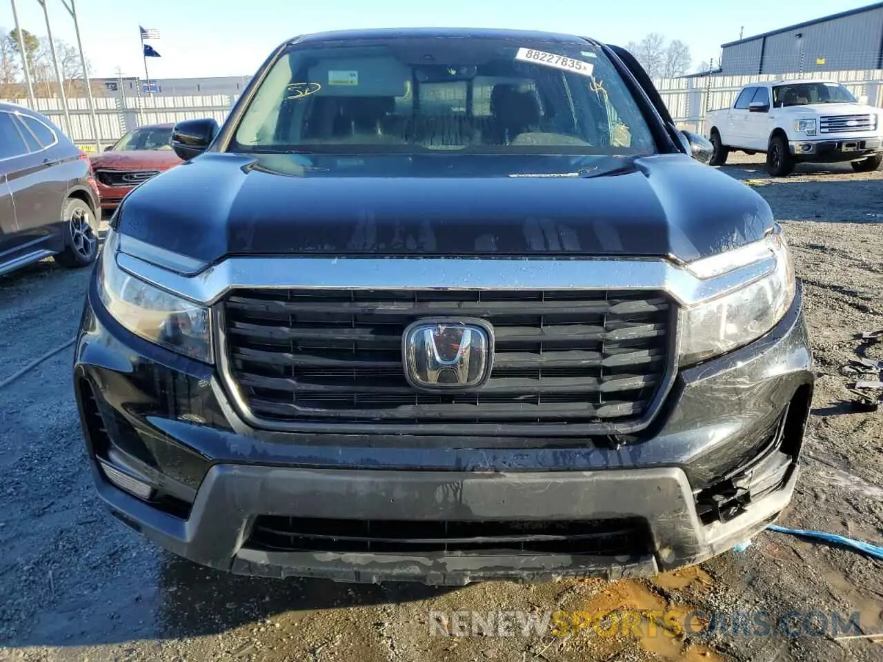 5 fotografías del automóvil dañado 5FPYK3F57PB025868 HONDA RIDGELINE 2023