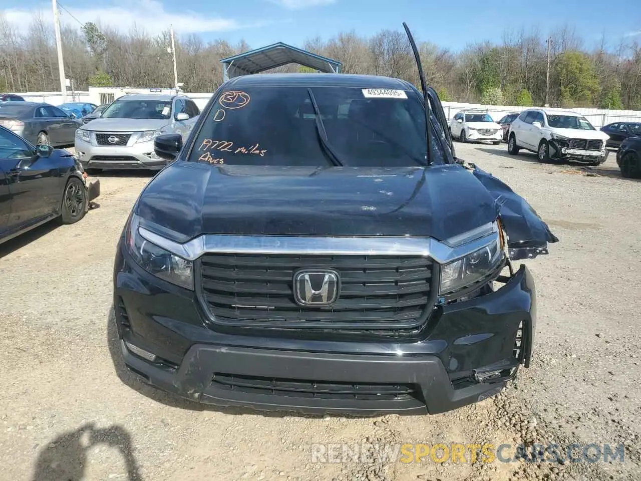 5 fotografías del automóvil dañado 5FPYK3F57PB035588 HONDA RIDGELINE 2023