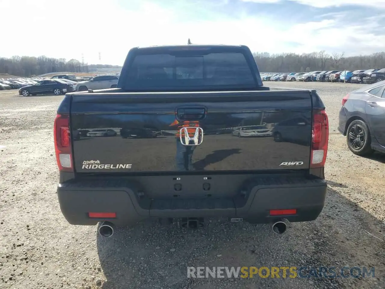 6 fotografías del automóvil dañado 5FPYK3F57PB035588 HONDA RIDGELINE 2023