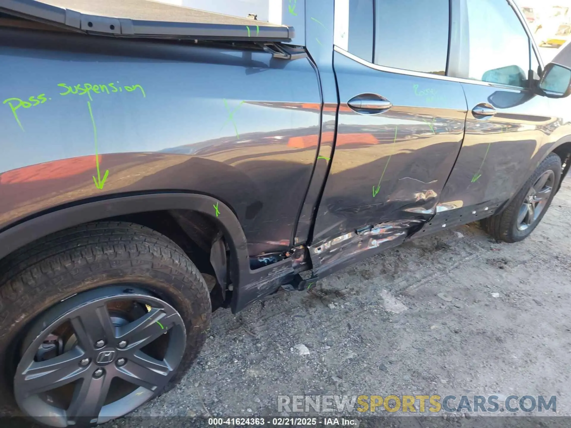 6 fotografías del automóvil dañado 5FPYK3F57PB041018 HONDA RIDGELINE 2023