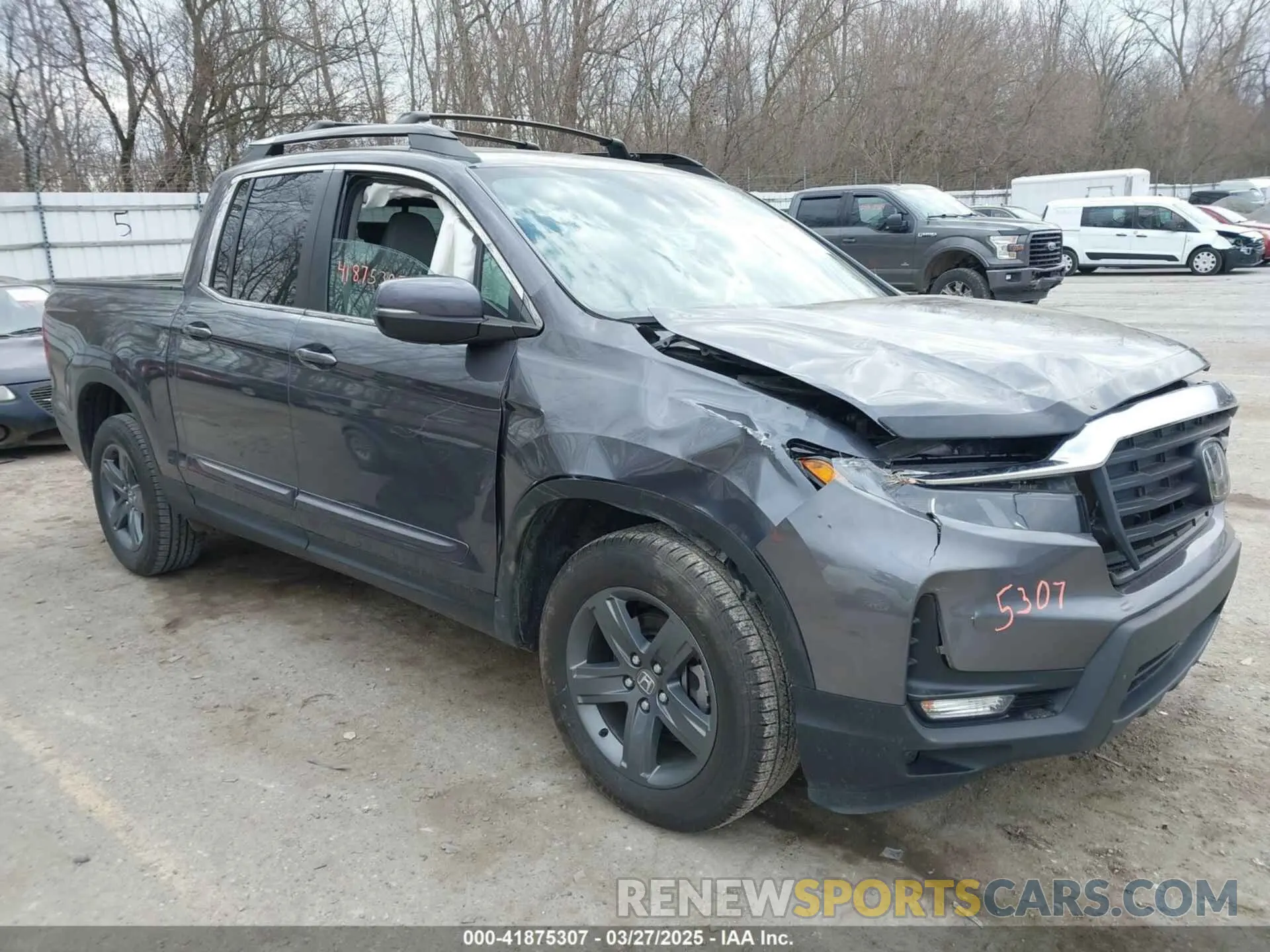 1 fotografías del automóvil dañado 5FPYK3F58PB014460 HONDA RIDGELINE 2023