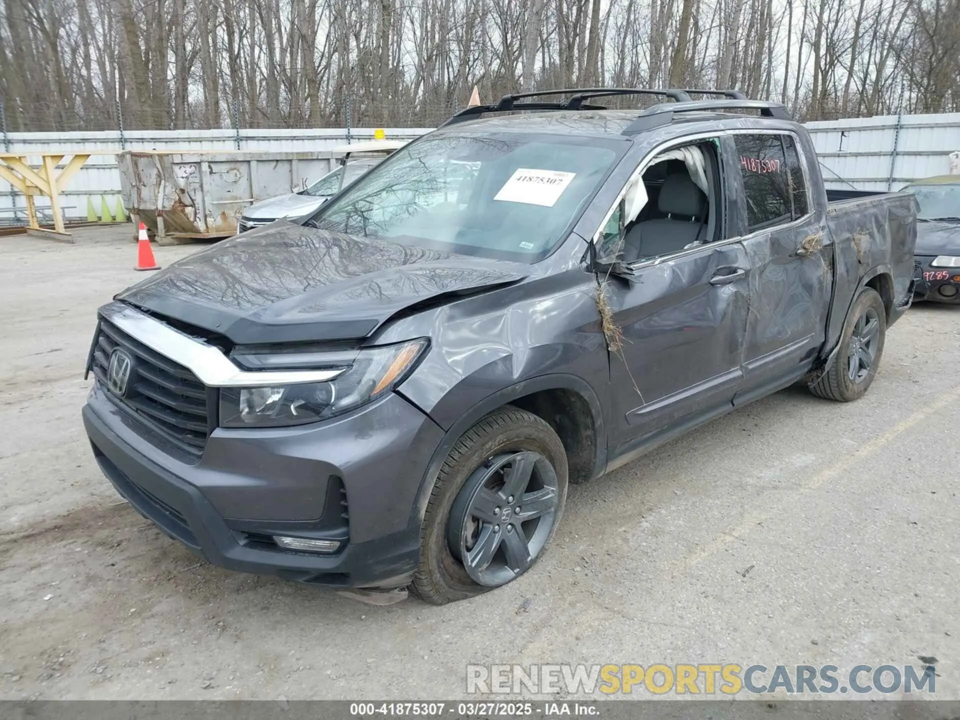 2 fotografías del automóvil dañado 5FPYK3F58PB014460 HONDA RIDGELINE 2023