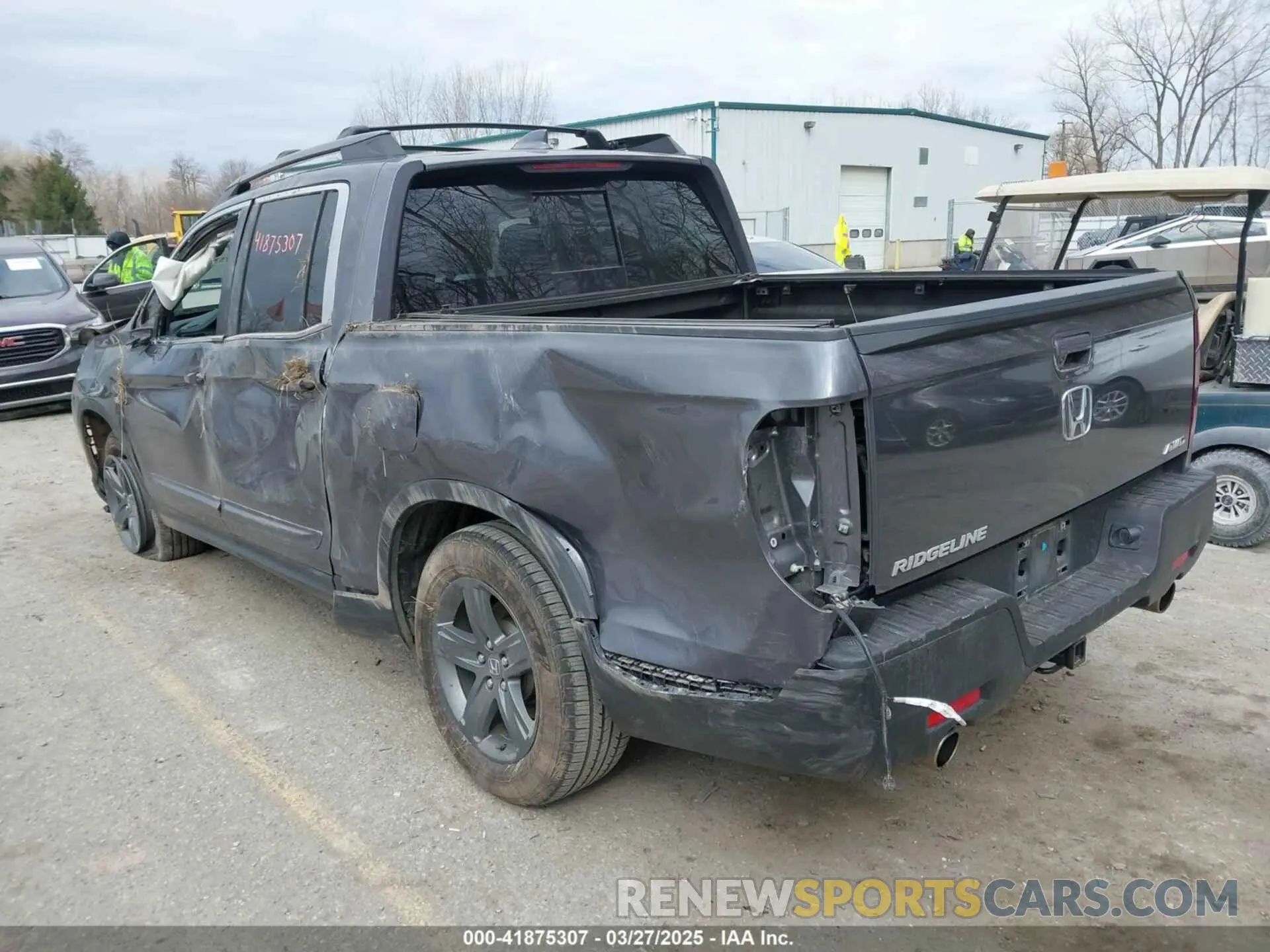 3 fotografías del automóvil dañado 5FPYK3F58PB014460 HONDA RIDGELINE 2023