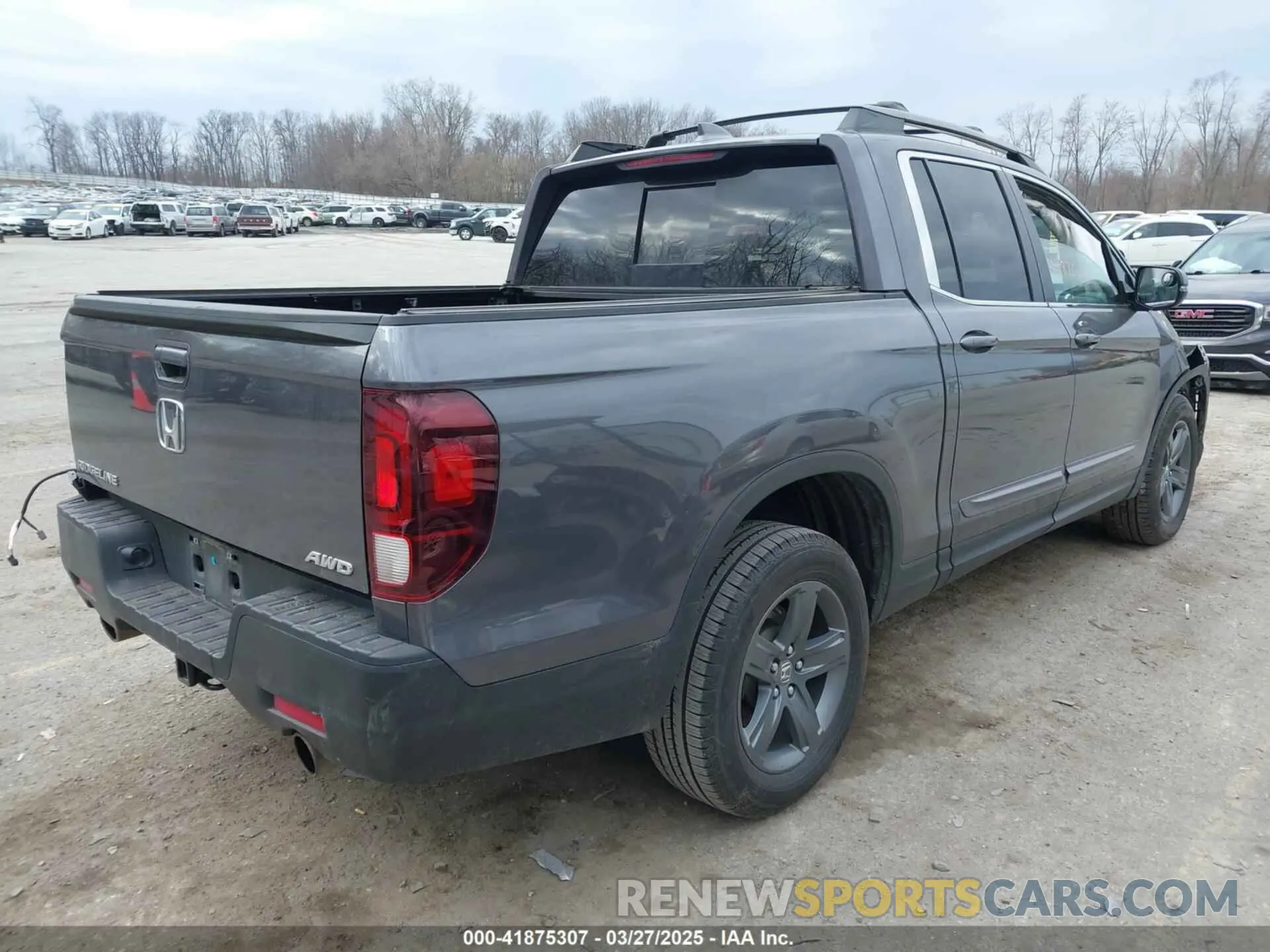 4 fotografías del automóvil dañado 5FPYK3F58PB014460 HONDA RIDGELINE 2023