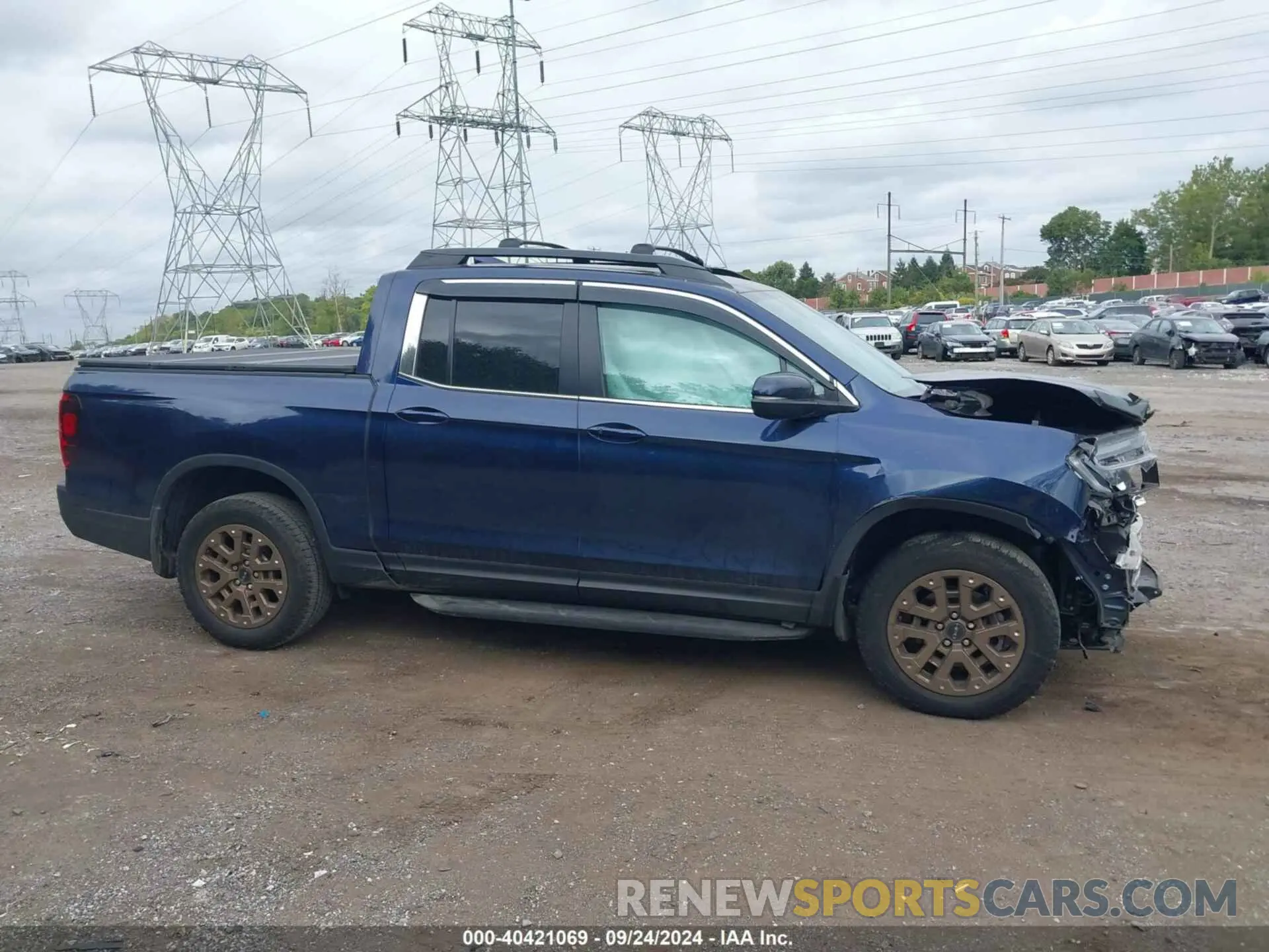 14 fotografías del automóvil dañado 5FPYK3F58PB057079 HONDA RIDGELINE 2023