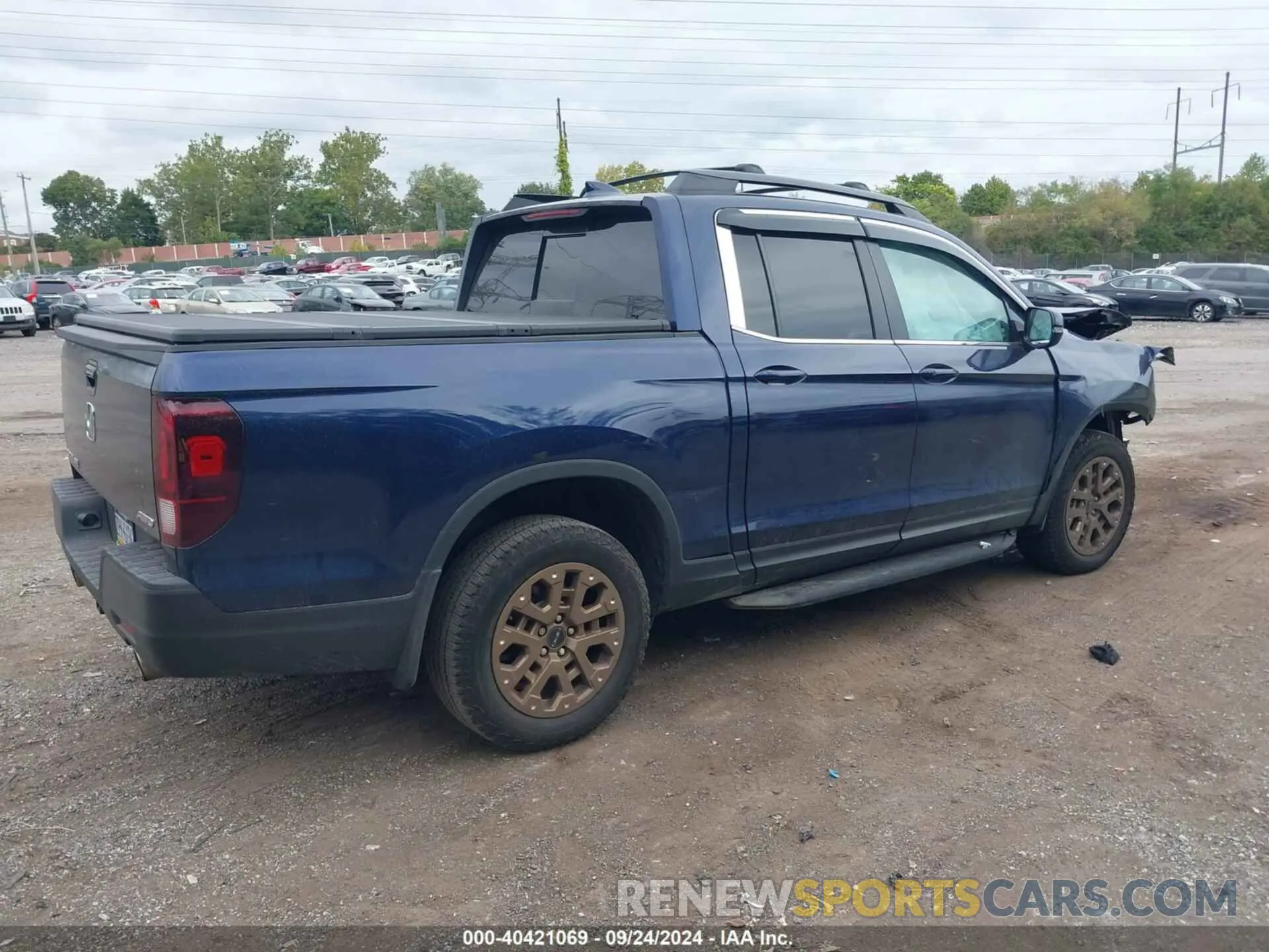 4 fotografías del automóvil dañado 5FPYK3F58PB057079 HONDA RIDGELINE 2023