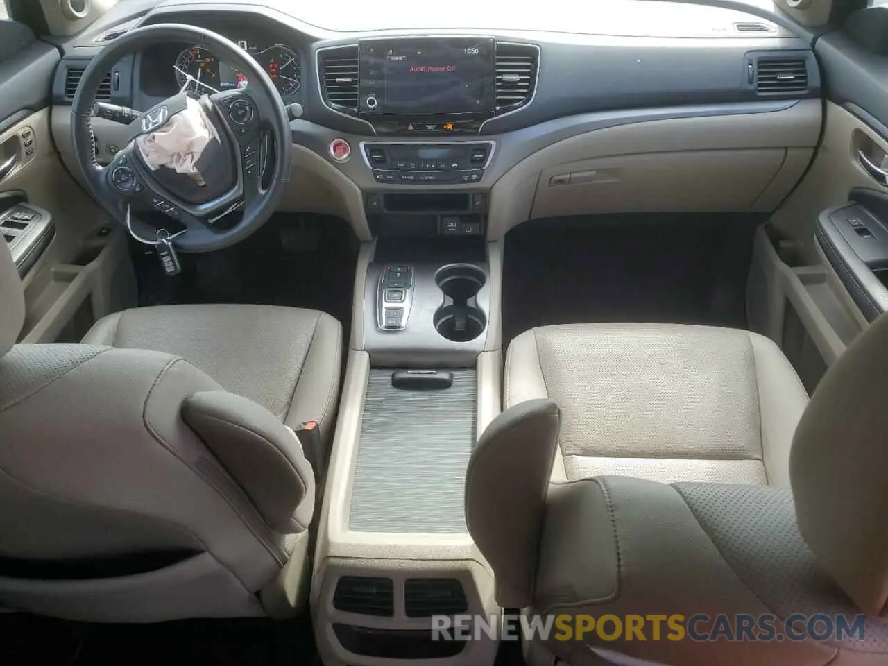 8 fotografías del automóvil dañado 5FPYK3F58PB068261 HONDA RIDGELINE 2023