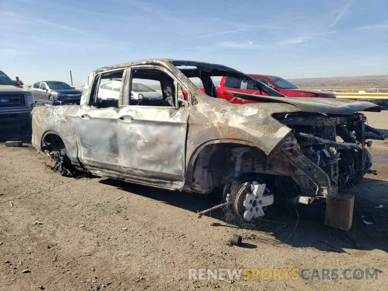 4 fotografías del automóvil dañado 5FPYK3F59PB035561 HONDA RIDGELINE 2023
