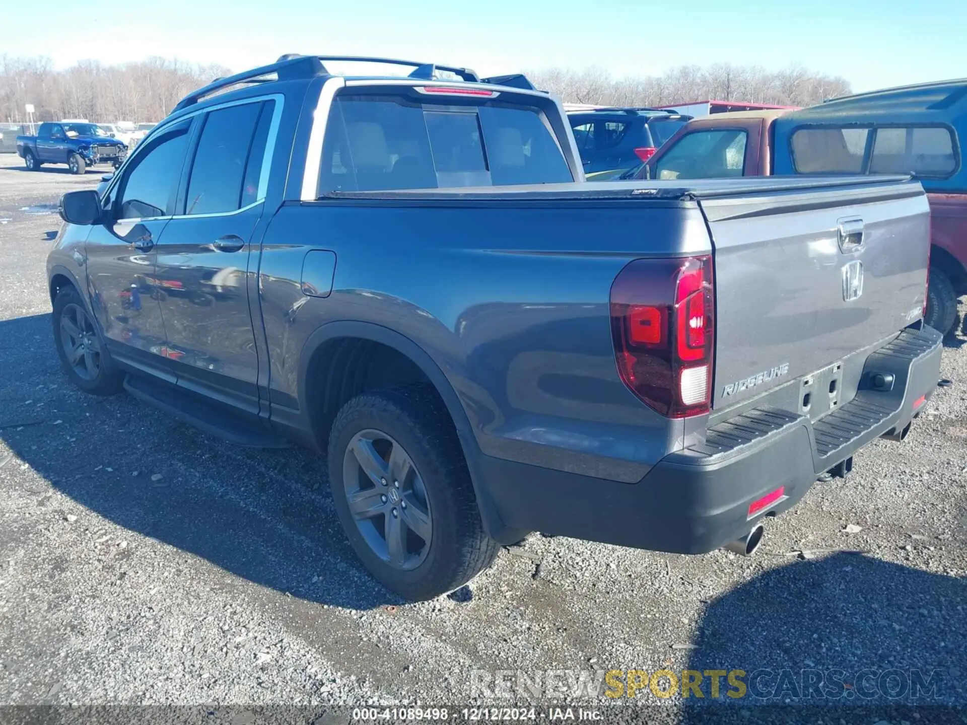 3 fotografías del automóvil dañado 5FPYK3F59PB047404 HONDA RIDGELINE 2023