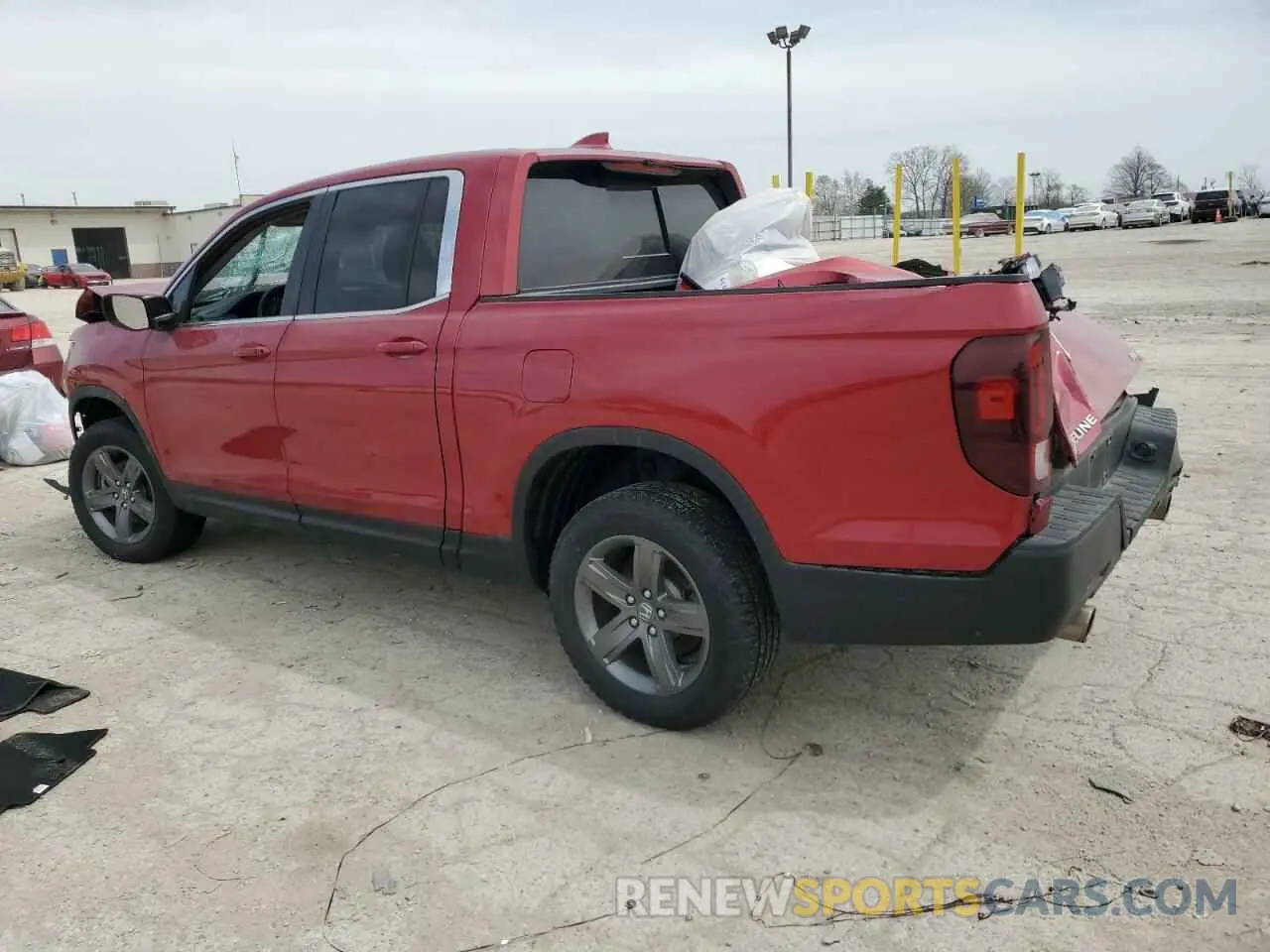 2 fotografías del automóvil dañado 5FPYK3F59PB055325 HONDA RIDGELINE 2023